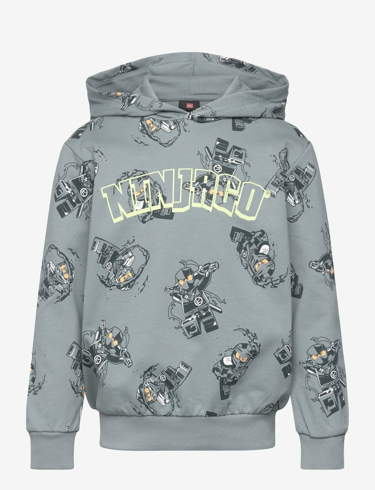 LEGO kidswear - LWSAKU 300 - SWEATSHIRT - huvtröjor - light green - 1