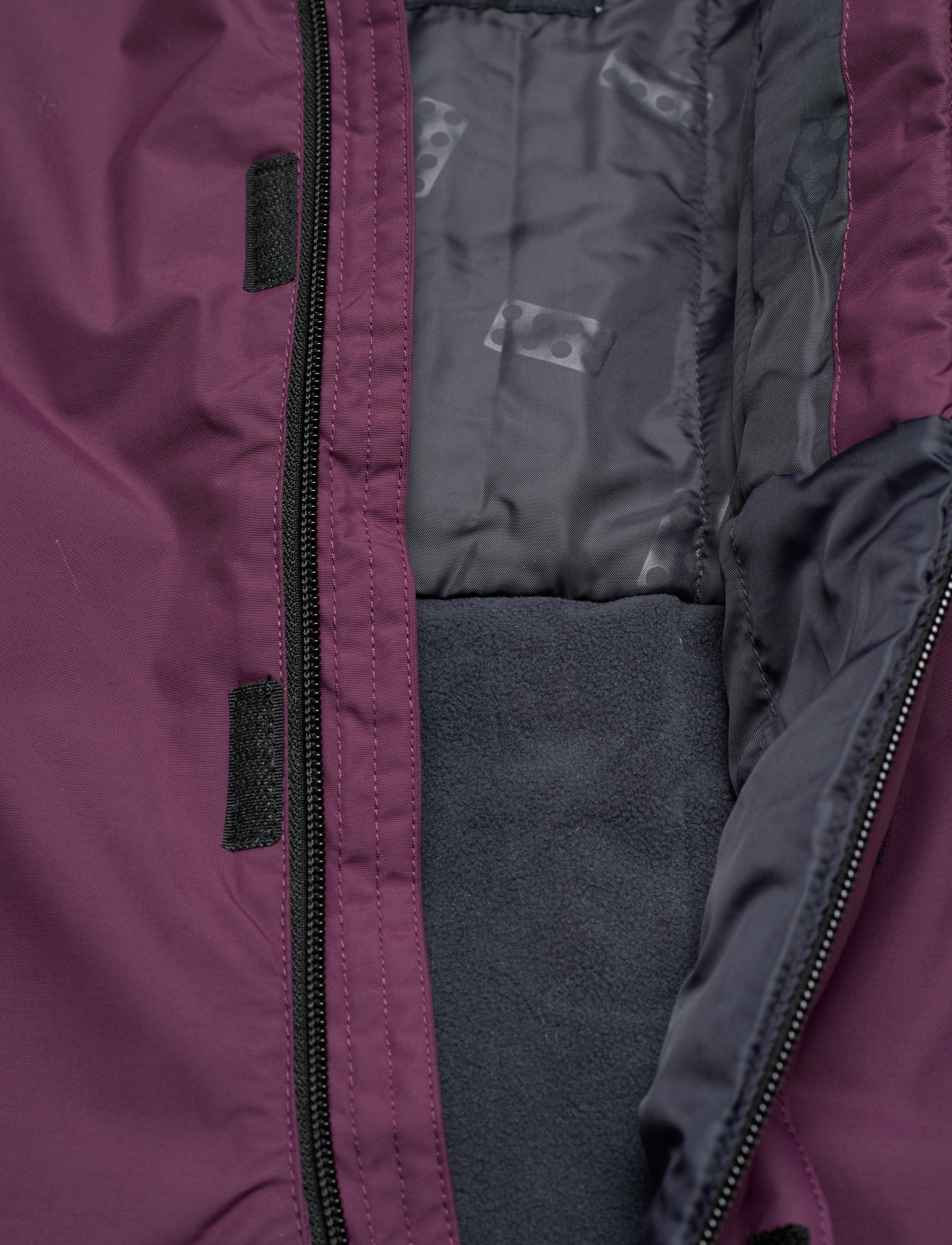 LEGO kidswear - LWJULIAN 711 - SNOWSUIT - bordeaux389 - 4