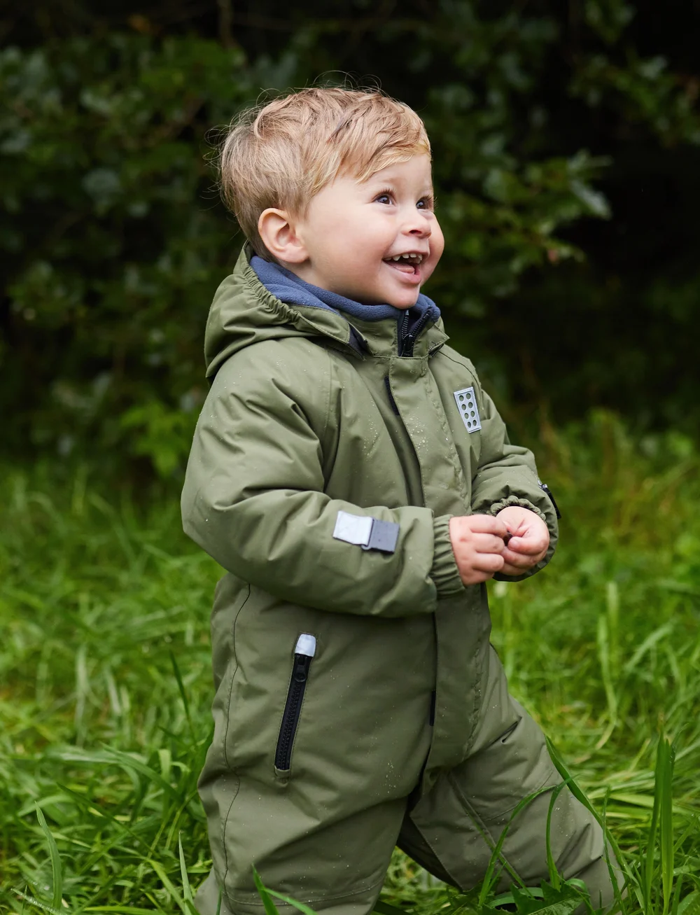 LEGO kidswear - LWJULIAN 711 - SNOWSUIT - schneeanzug - dark khaki - 3