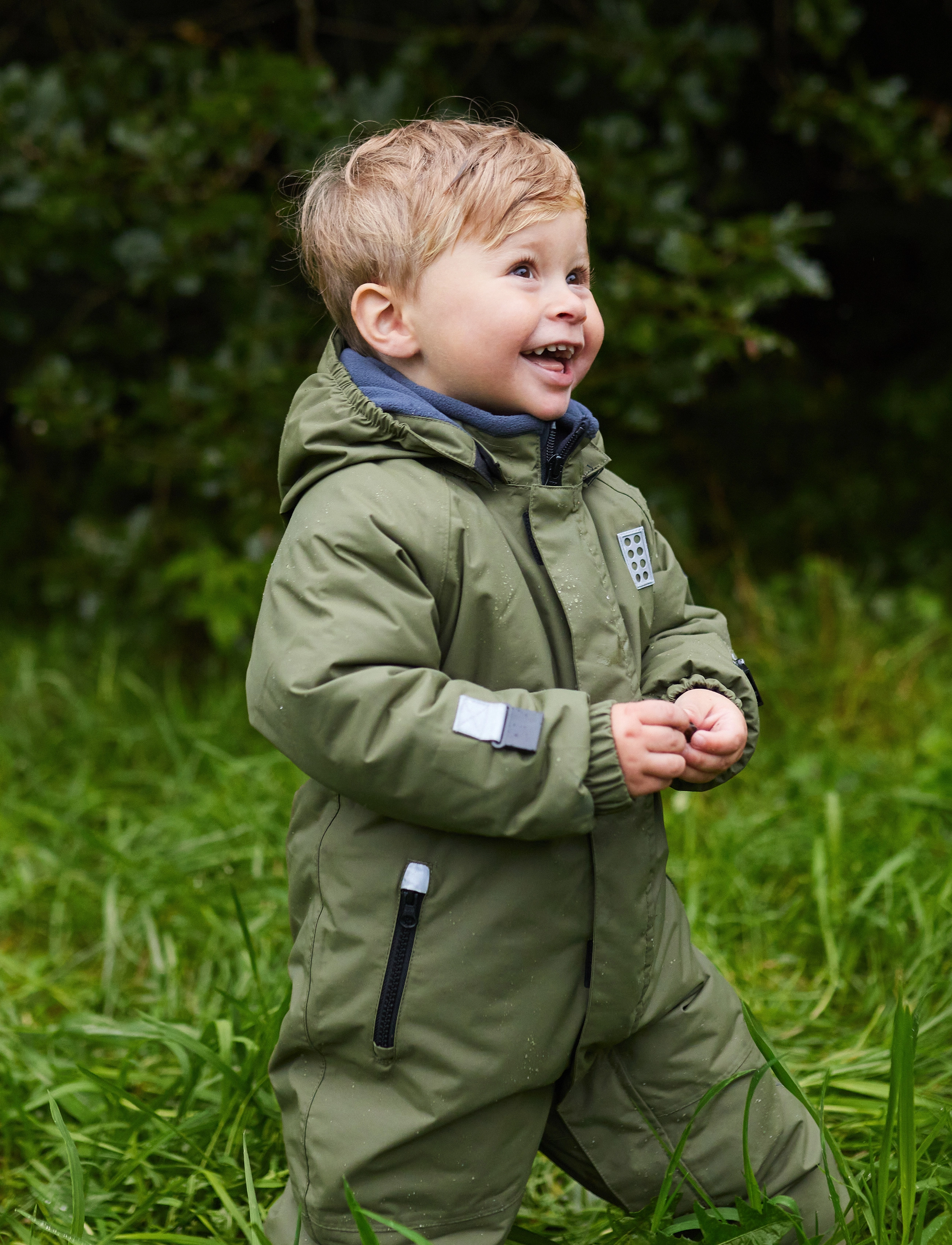 LEGO kidswear - LWJULIAN 711 - SNOWSUIT - dark khaki - 3