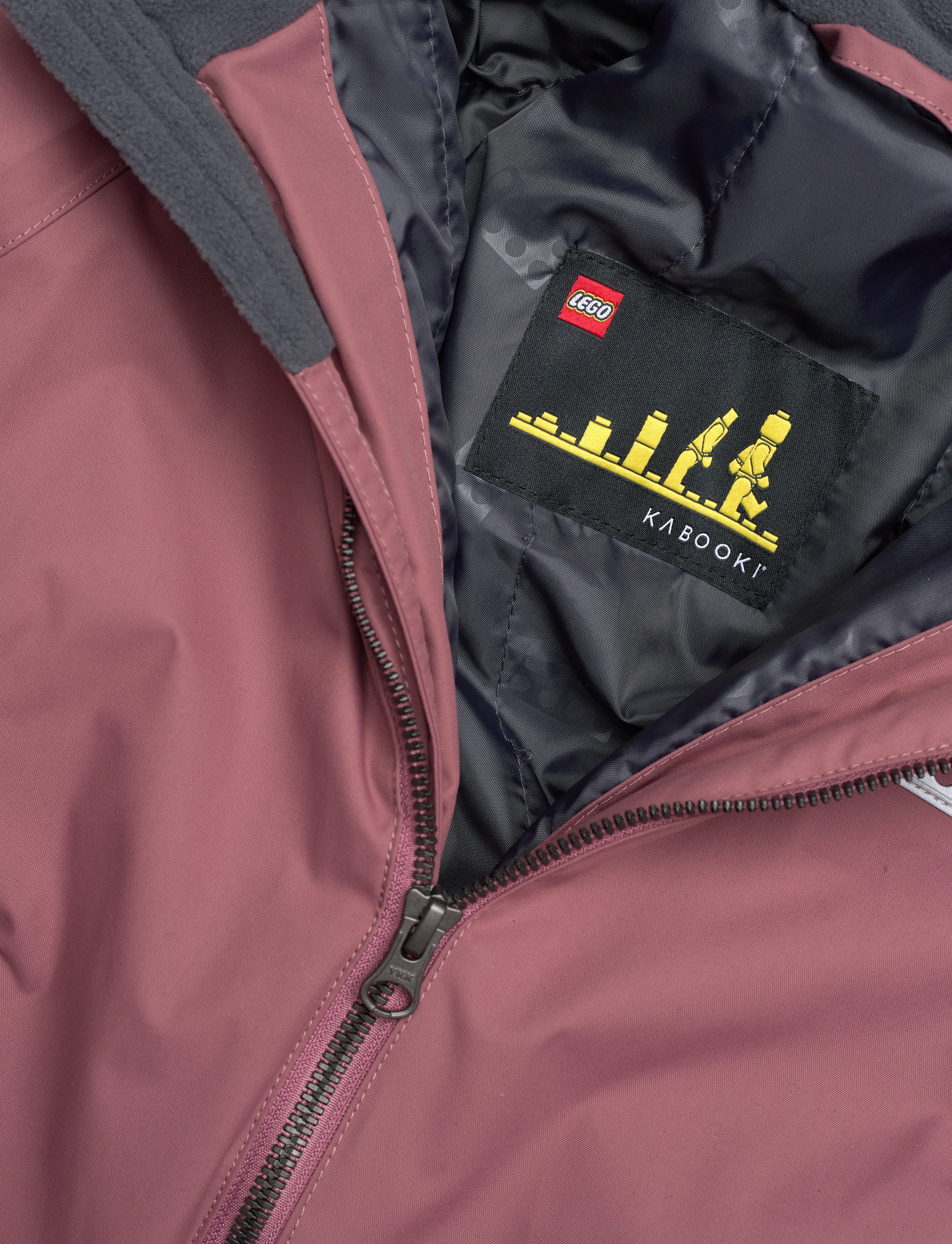 LEGO kidswear - LWJUNIN 706 - SNOWSUIT - light bordeaux - 2