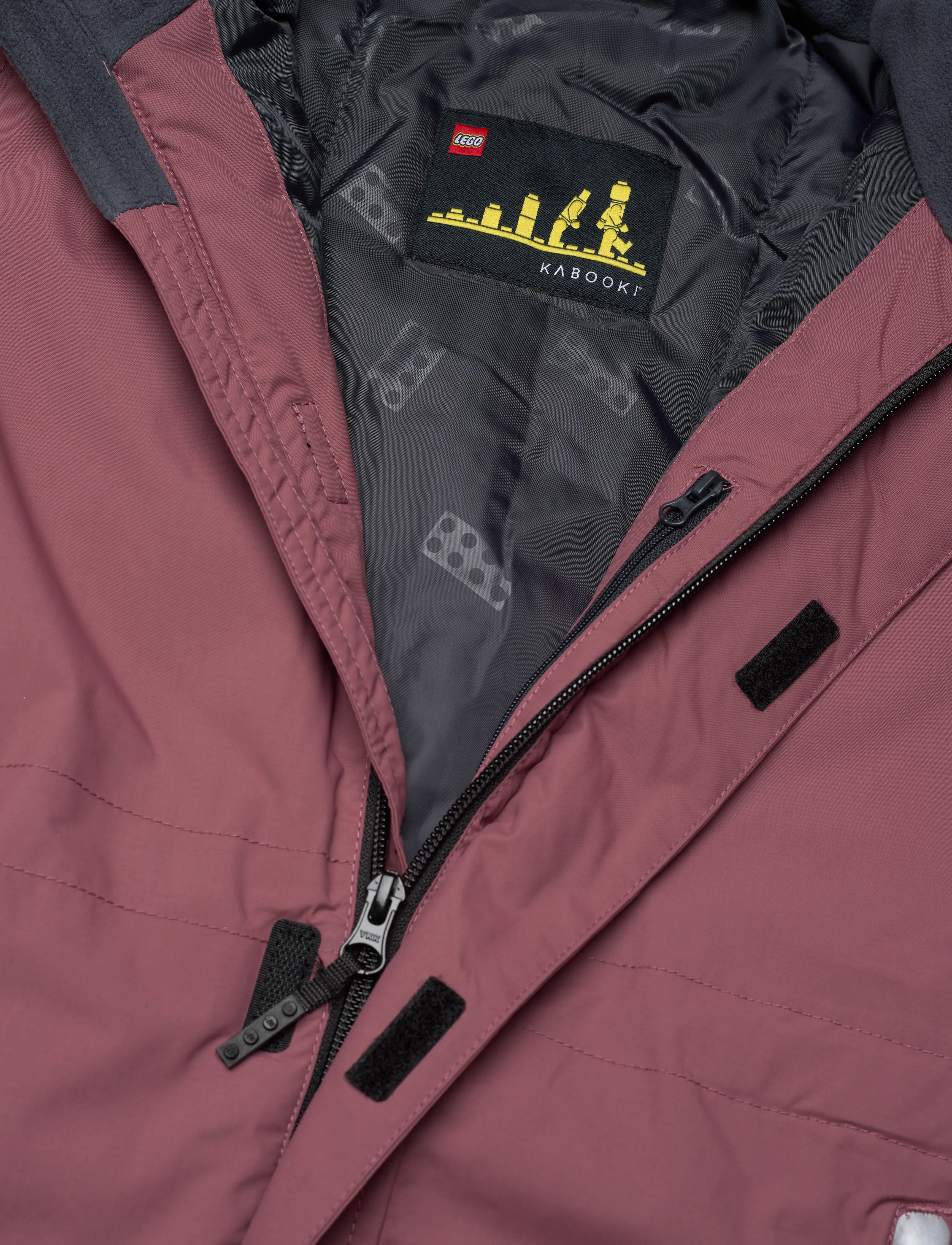 LEGO kidswear - LWJIPE 701 - SNOWSUIT - light bordeaux - 2