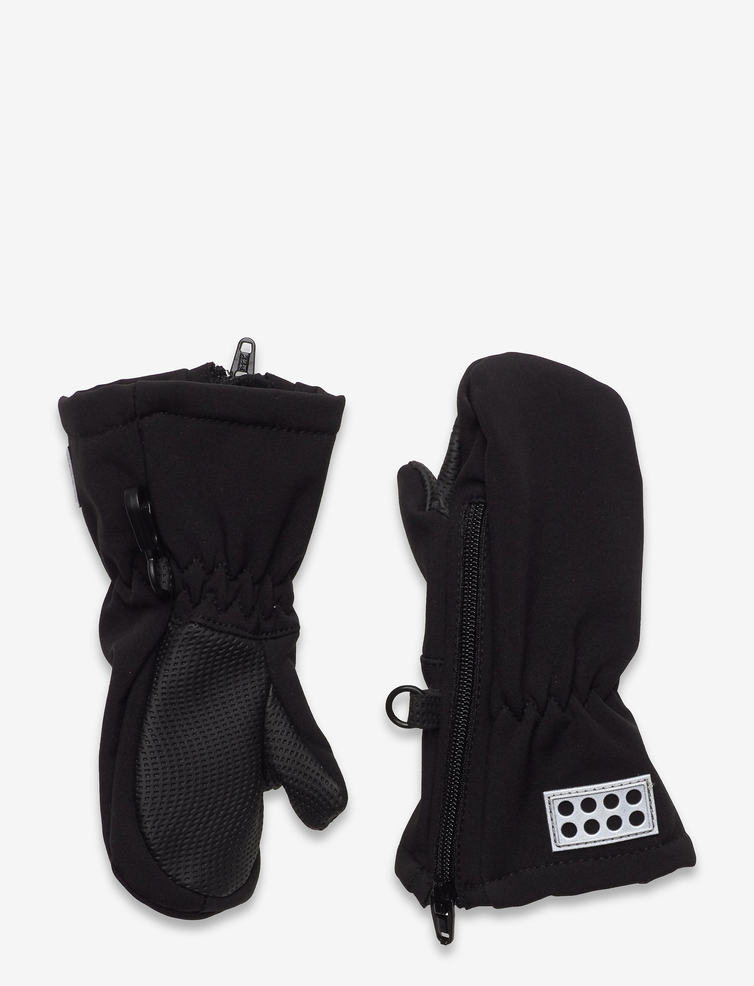 LWARIPO 702 -MITTENS SOFTSHELL - BLACK