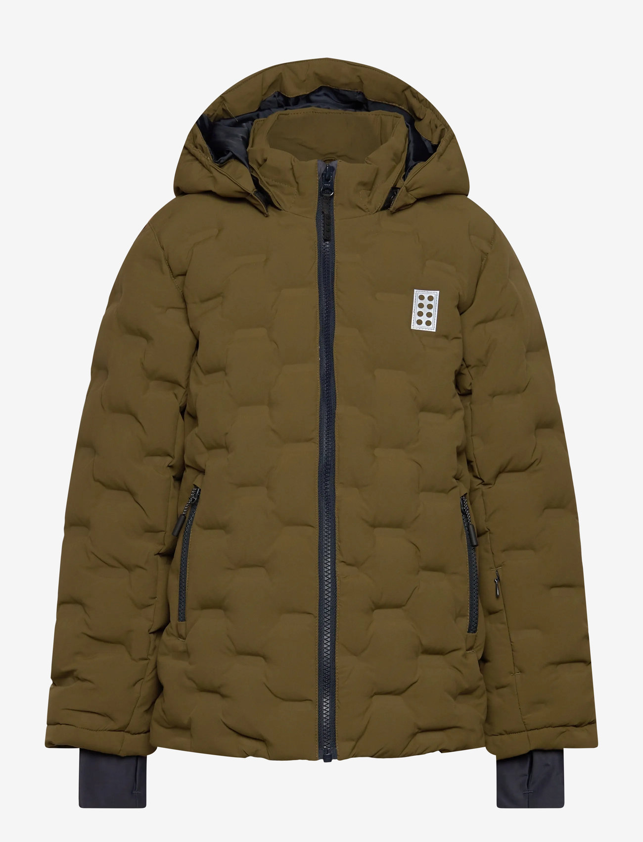 LEGO kidswear - LWJIPE 706 - JACKET - ski jackets - dark olive - 0