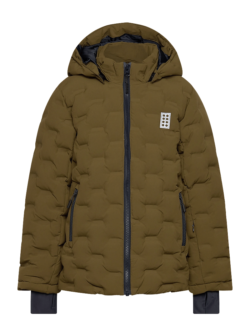 LEGO kidswear - LWJIPE 706 - JACKET - ski jackets - dark olive - 0