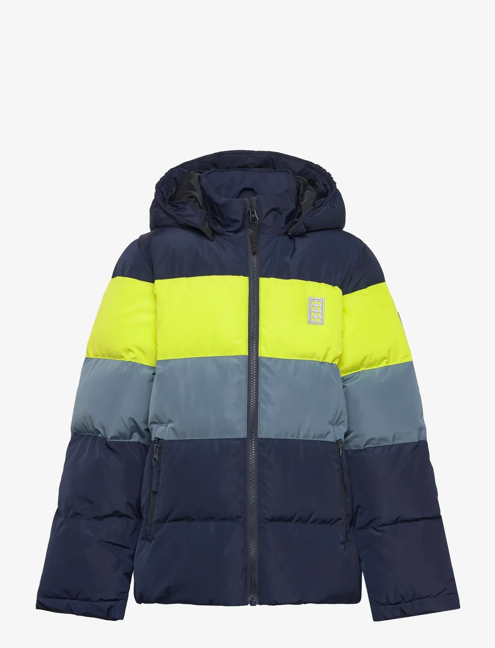 LEGO kidswear - LWJIPE 705 - JACKET - winter jackets - dark navy w.lime - 0