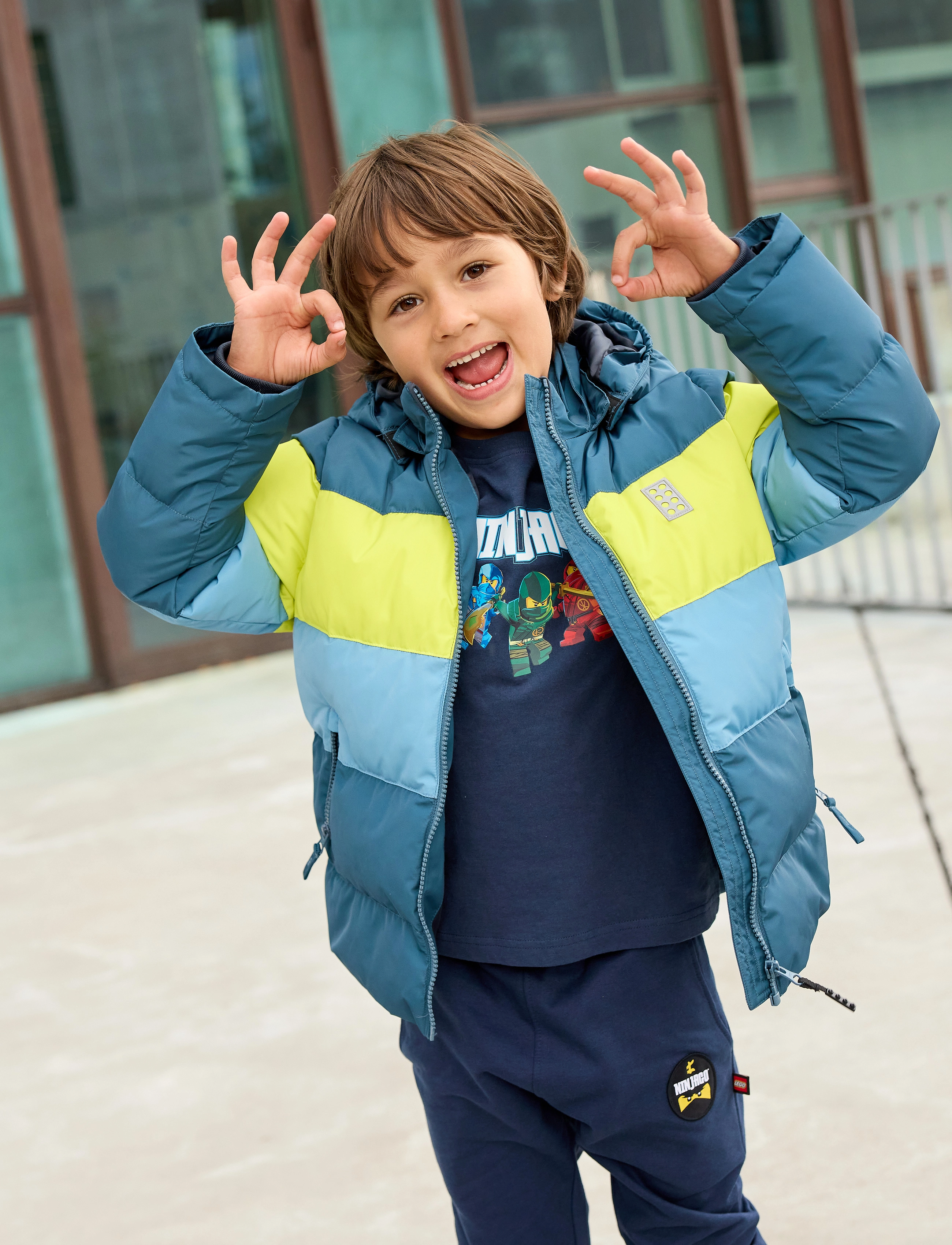 LEGO kidswear - LWJIPE 705 - JACKET - middle blue - 3
