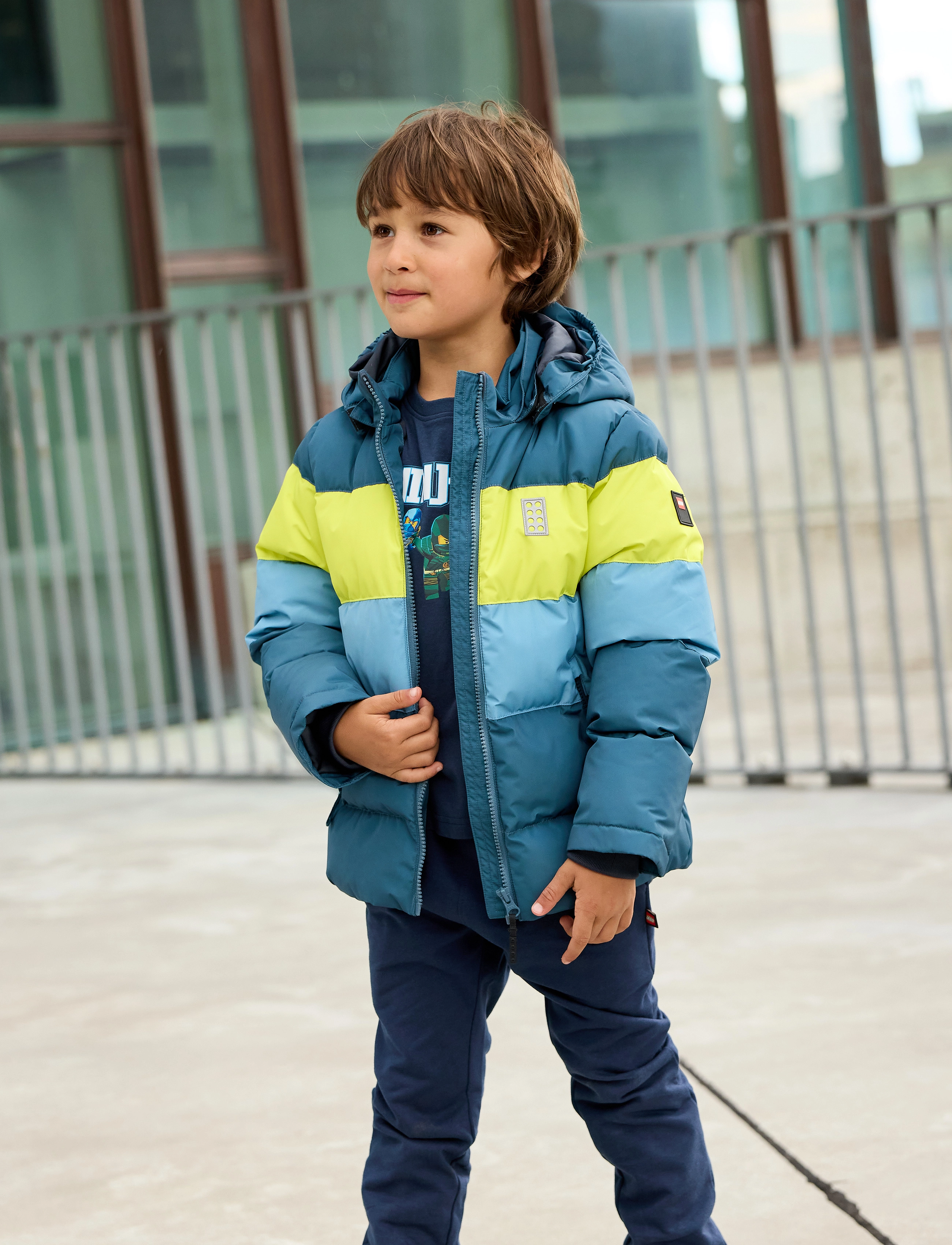 LEGO kidswear - LWJIPE 705 - JACKET - middle blue - 4