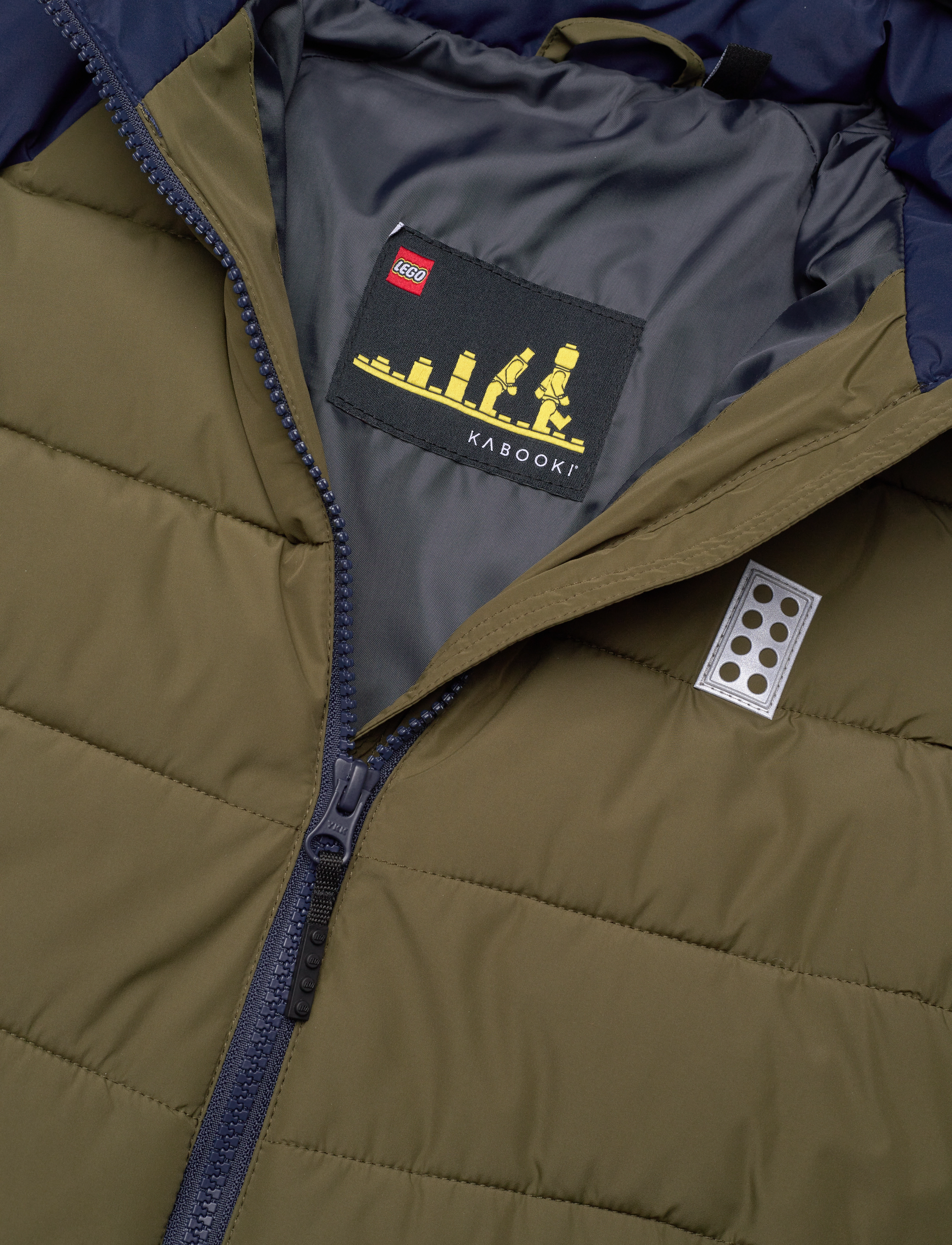 Lego Wear - LWJIPE 704 - JACKET - dunjakker & forede jakker - dark khaki - 2