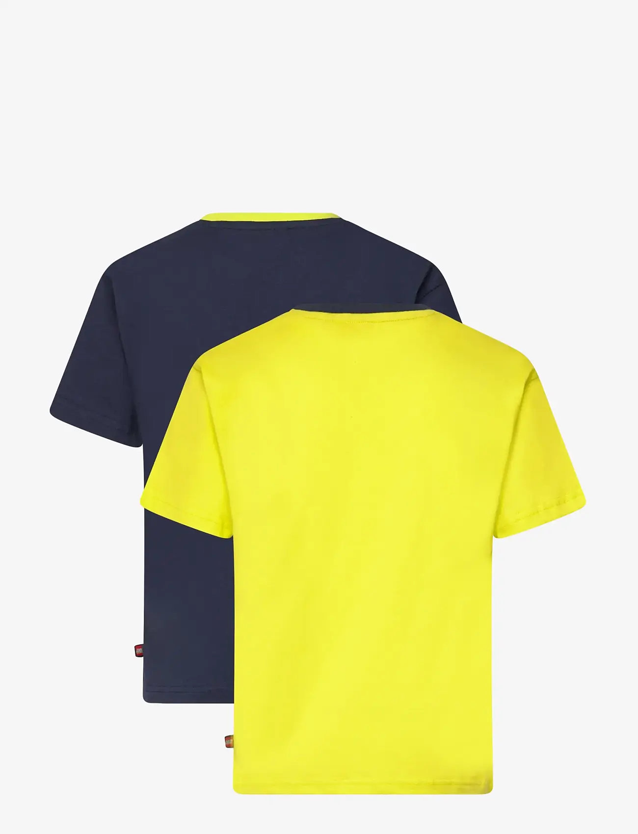 LEGO kidswear - LWTAFFY 619 - 2PACK T-SHIRT SS - kortærmede t-shirts - lime green - 1