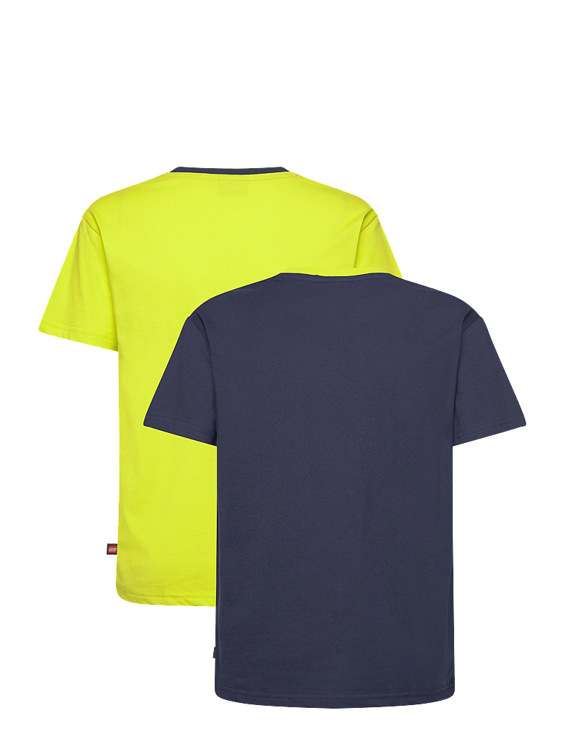 LEGO kidswear - LWTAFFY 619 - 2PACK T-SHIRT SS - lühikeste varrukatega t-särgid - lime green - 1