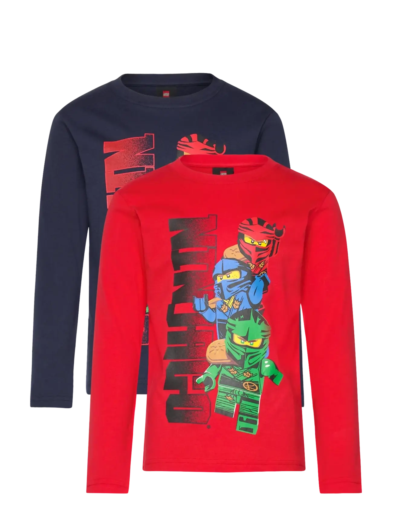 LWTAFFY 618 - 2PACK T-SHIRT LS - RED