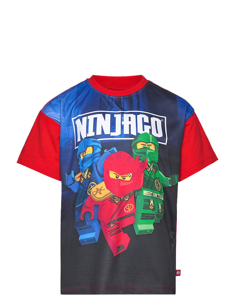 LEGO kidswear - LWTAFFY 623 - T-SHIRT S/S. - kortærmede t-shirts - red - 0