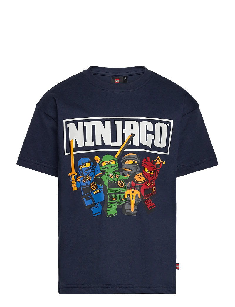 LEGO kidswear - LWTAFFY 621 - T-SHIRT S/S. - kortärmade t-shirts - dark navy - 0