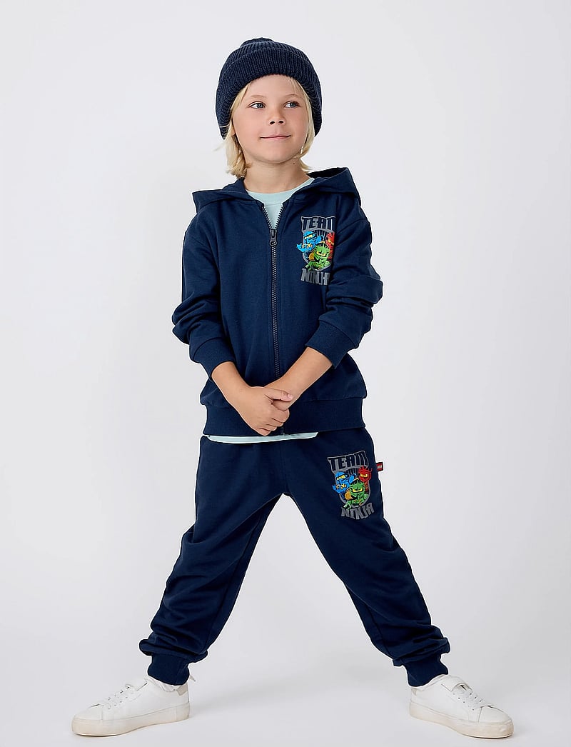 LEGO kidswear - LWSIAN 102 - HOODED SWEATSHIRT - kapuzenpullover - dark navy - 3