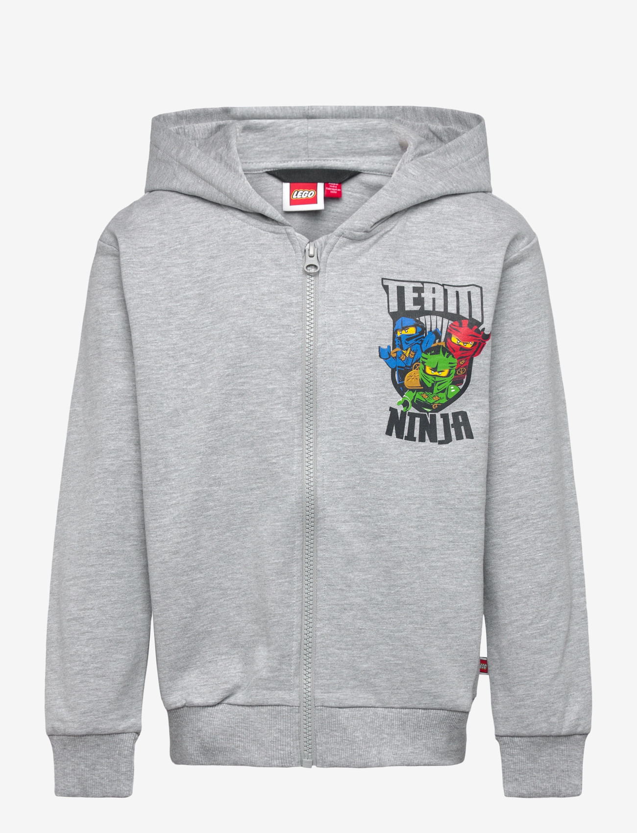 LEGO kidswear - LWSIAN 102 - HOODED SWEATSHIRT - kapuzenpullover - grey melange - 0