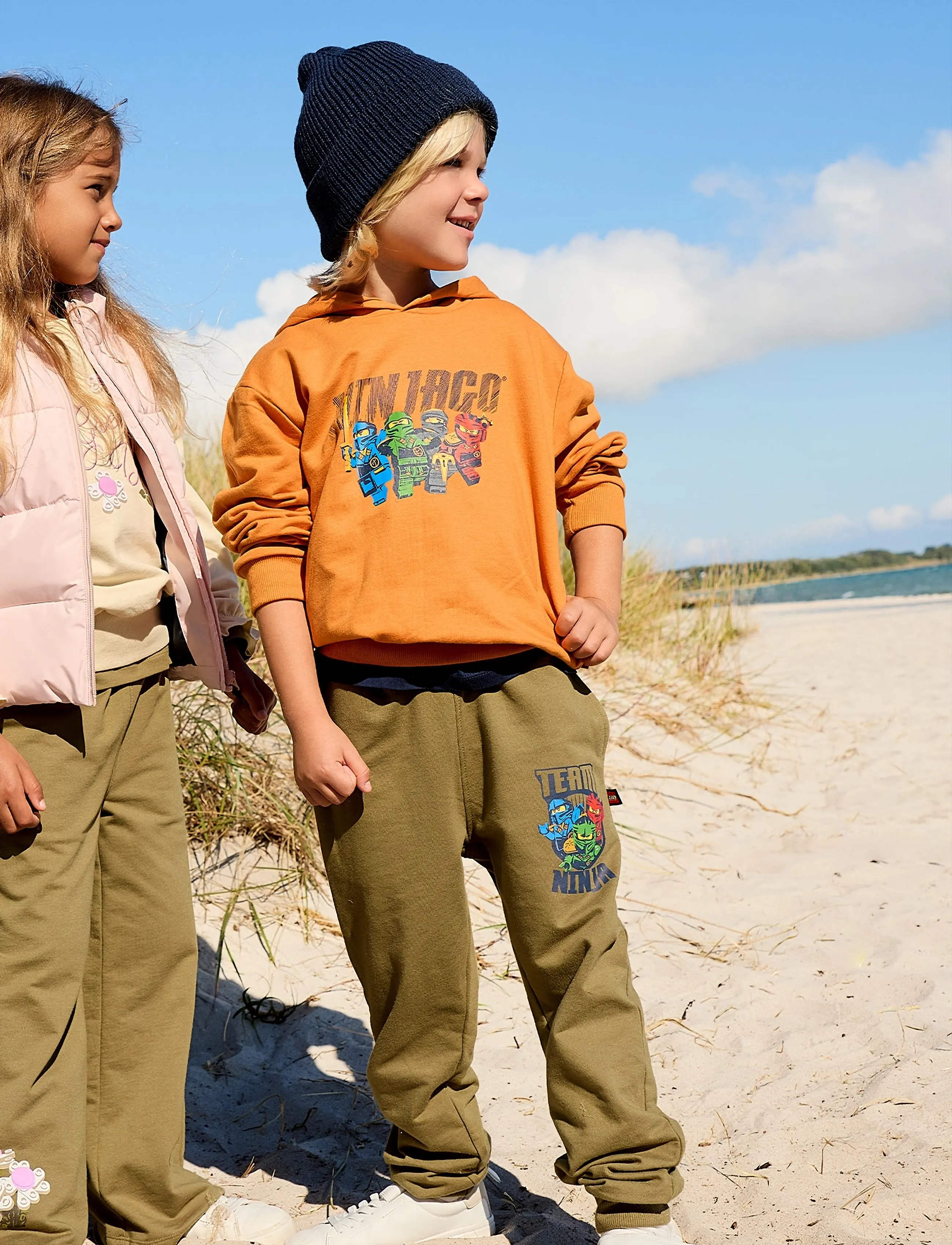 LEGO kidswear LWPINO 100 - SWEATPANTS - Jogginghosen - OLIVE GREEN / khaki/green