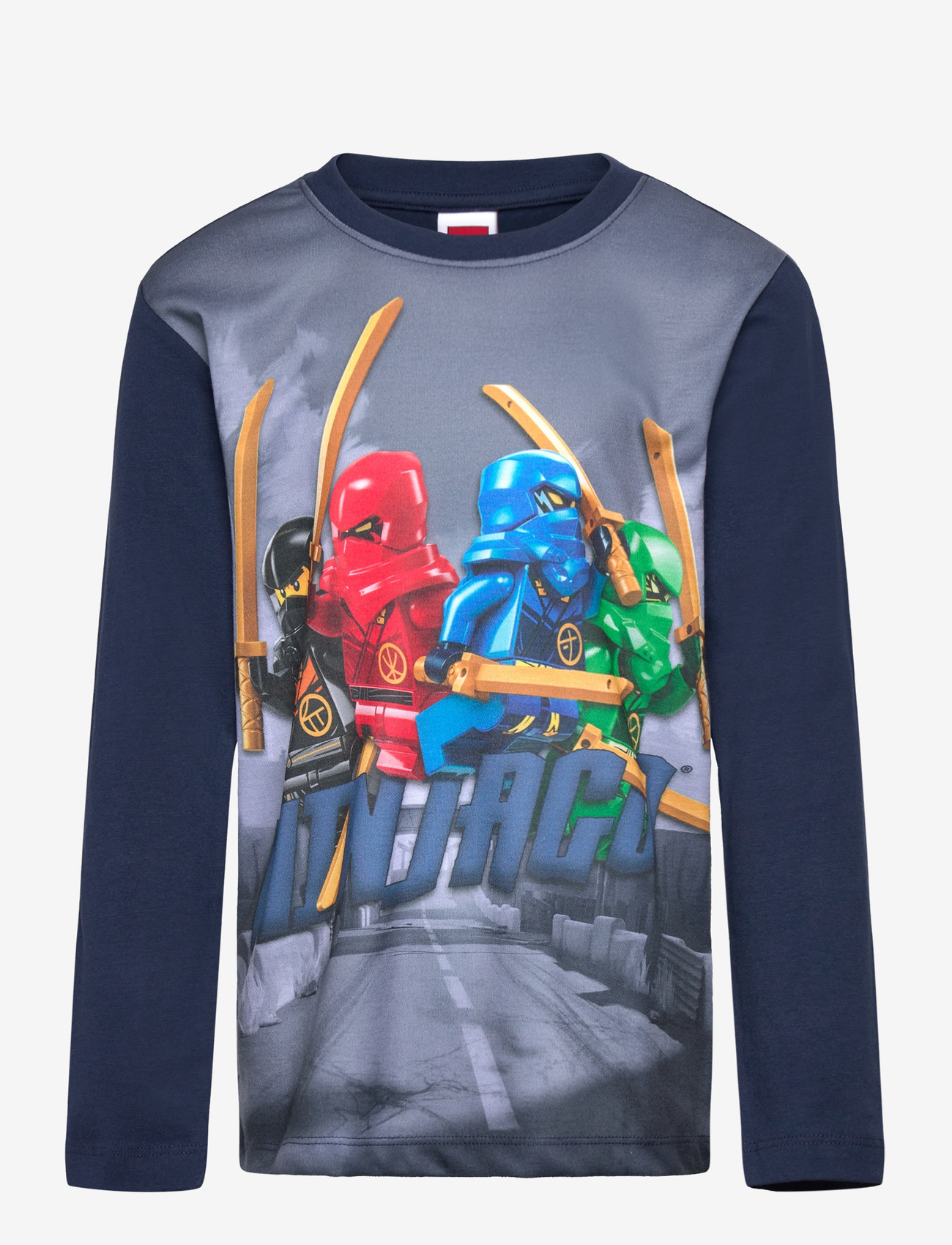 LEGO kidswear - LWTAJ 101 - T-SHIRT L/S - langærmede t-shirts - dark navy - 0