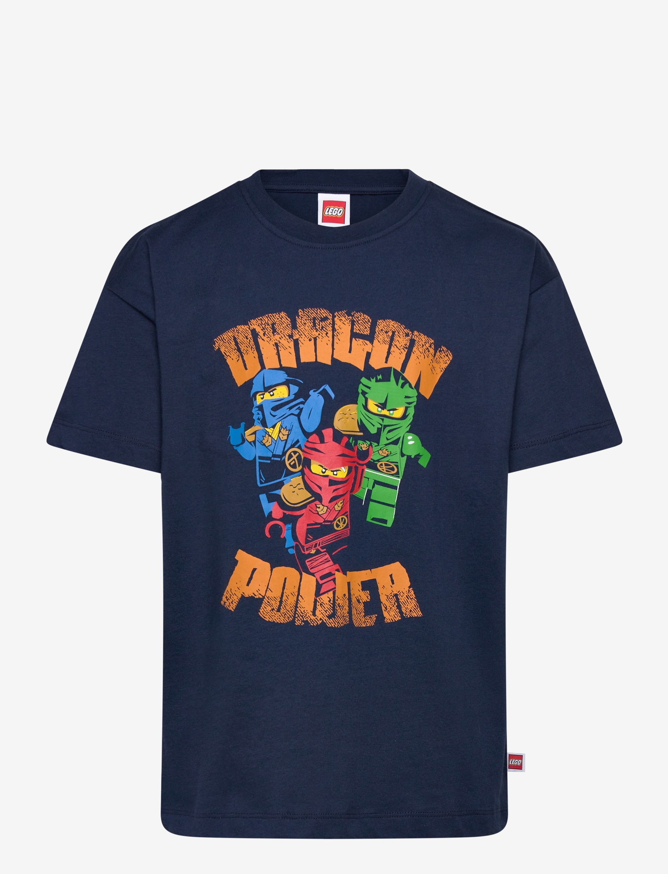 LEGO kidswear - LWTAJ 105 - T-SHIRT S/S - kortærmede t-shirts - dark navy - 0