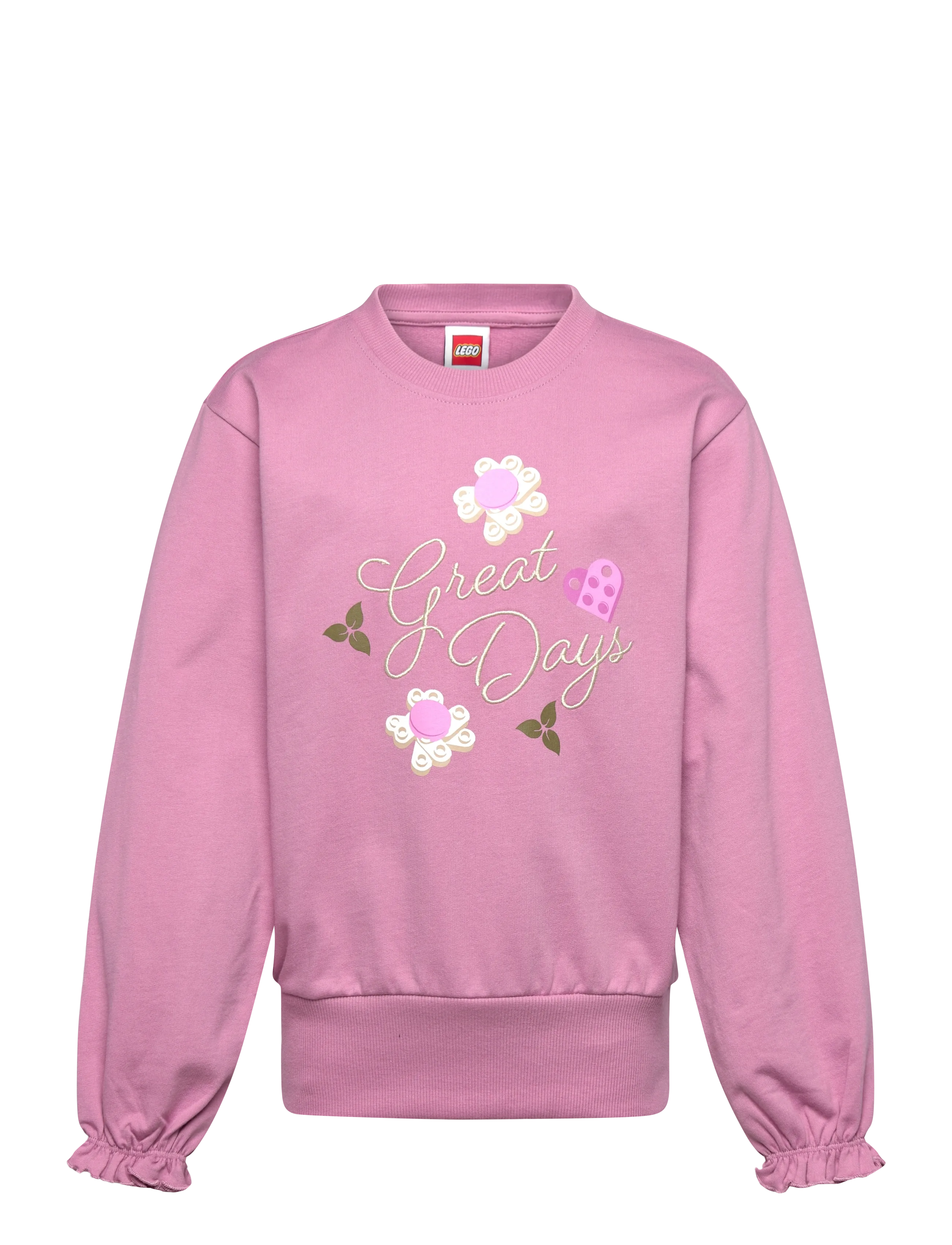 LEGO kidswear LWSIA 100 - SWEATSHIRT - Kleidung - DUSTY PURPLE / pink/rose
