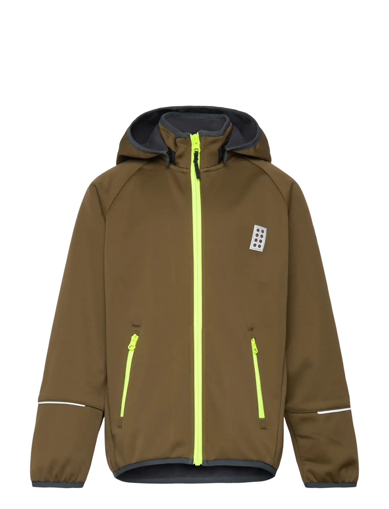 LEGO kidswear LWSKY 764 - SOFTSHELL JACKET - Softshells - DARK OLIVE / khaki/green