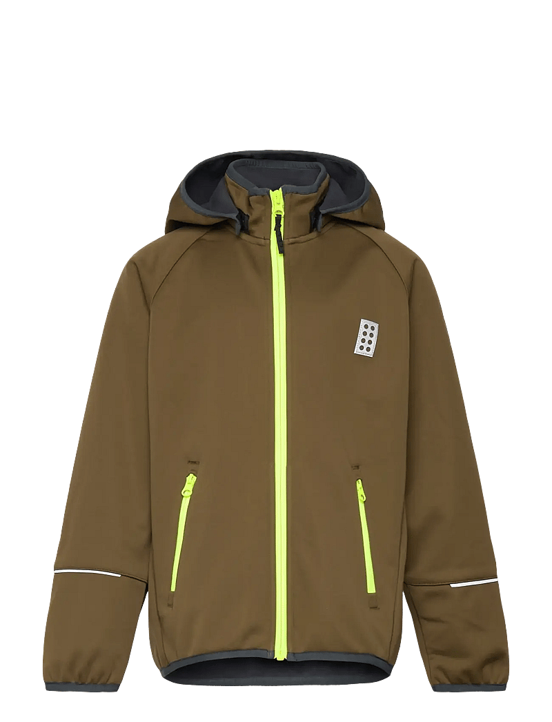 LEGO kidswear - LWSKY 764 - SOFTSHELL JACKET - softshell jakid - dark olive - 0