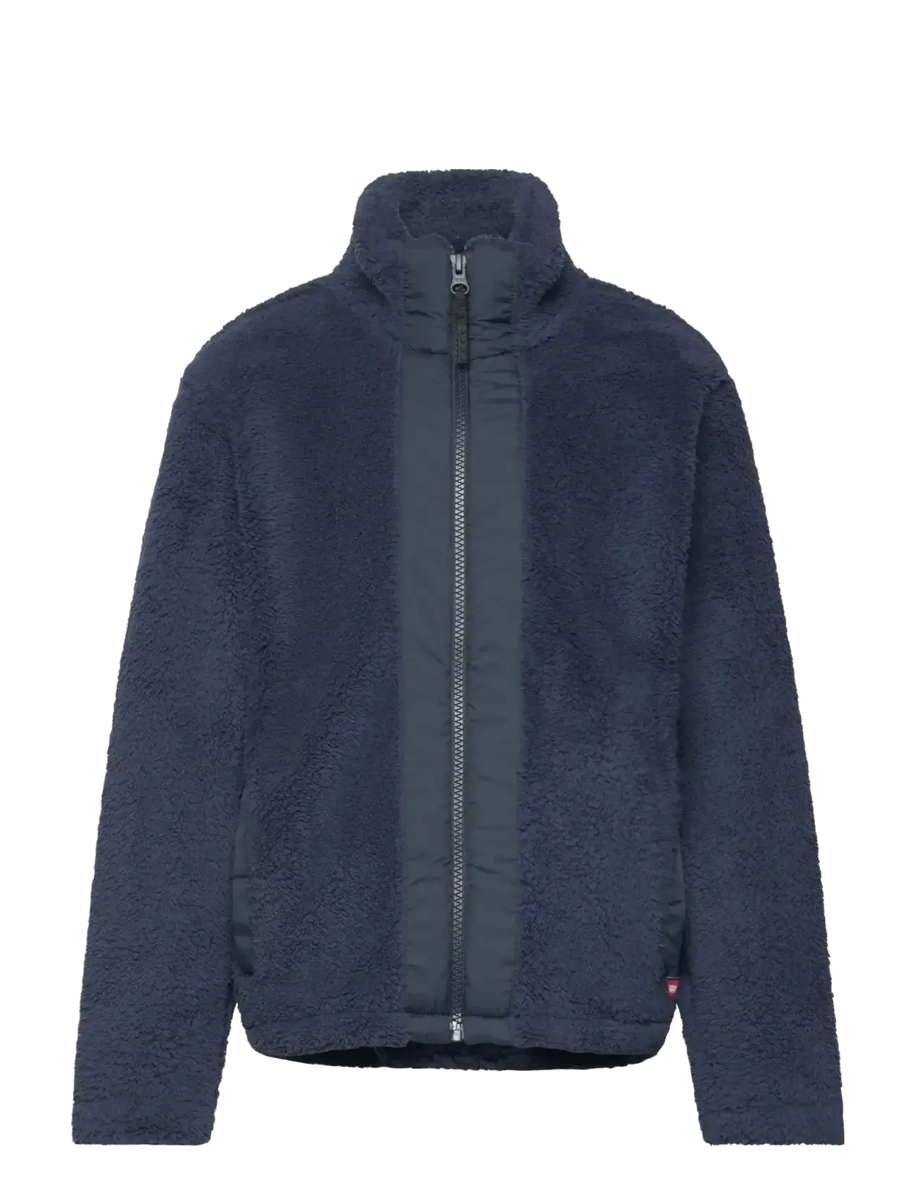 LWSAKU 206 - TEDDY JACKET - NAVY W. GREY