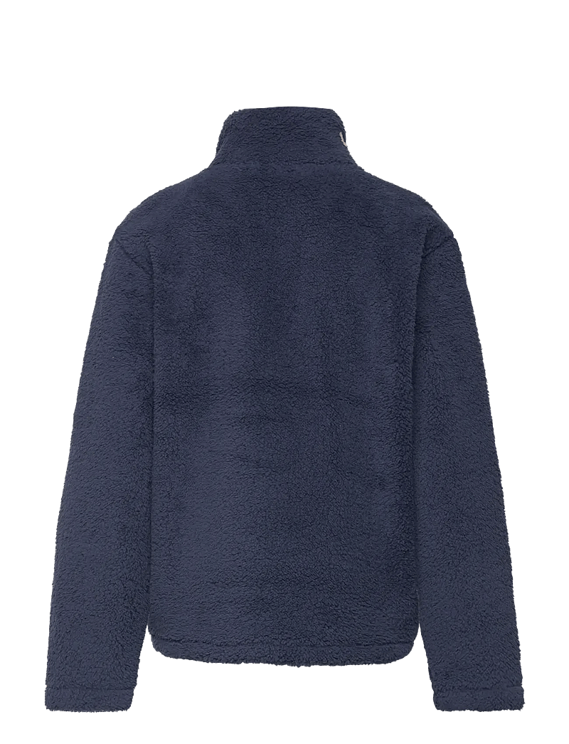 LEGO kidswear - LWSAKU 206 - TEDDY JACKET - fleecejacken - navy w. grey - 1