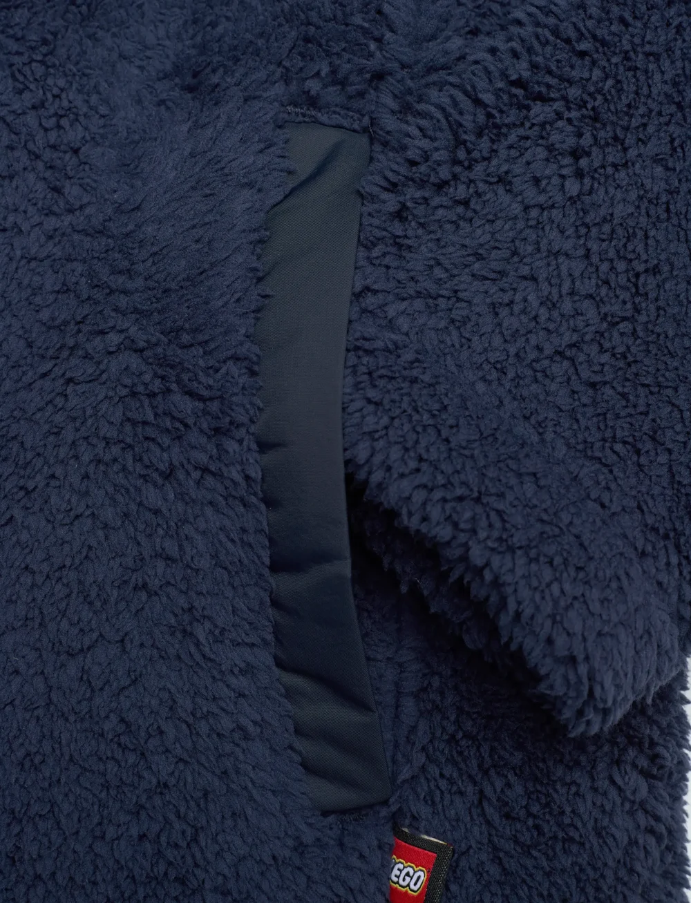 LEGO kidswear - LWSAKU 206 - TEDDY JACKET - fleece jackets - navy w. grey - 3