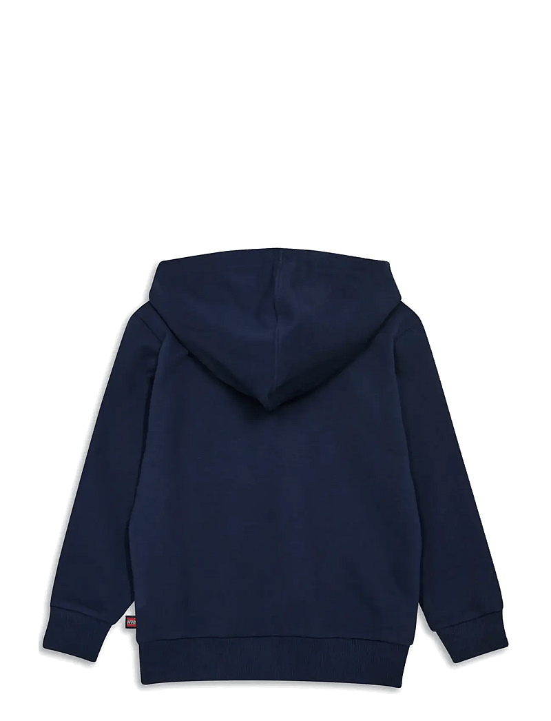 LEGO kidswear - LWSAKU 601 - HOODED SWEATSHIRT - sweatshirts - dark navy - 1