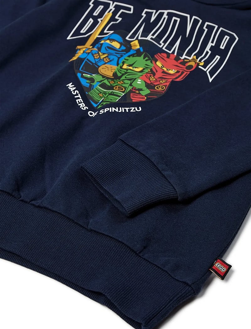 LEGO kidswear - LWSAKU 601 - HOODED SWEATSHIRT - sweatshirts - dark navy - 3