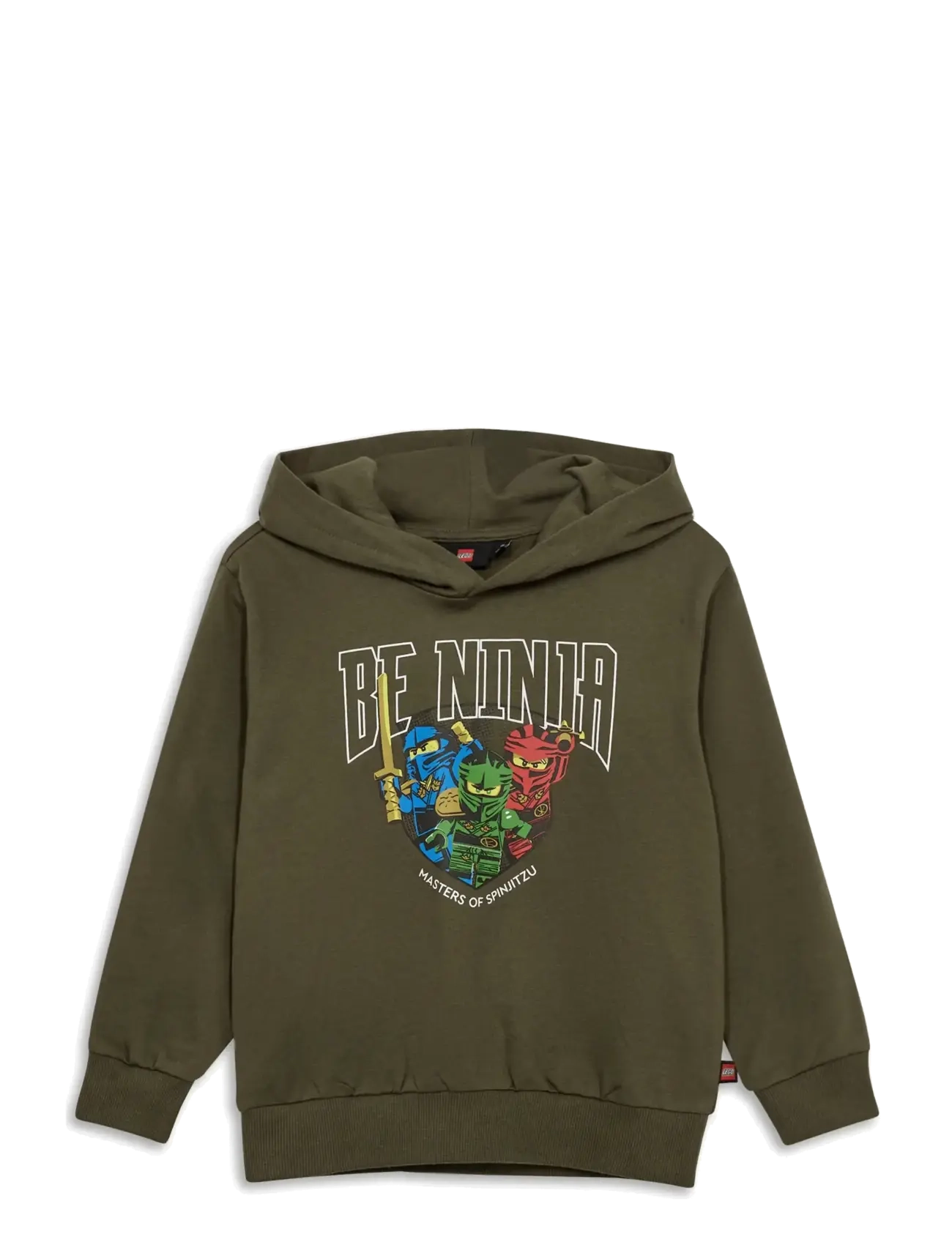 LWSAKU 601 - HOODED SWEATSHIRT - DARK OLIVE