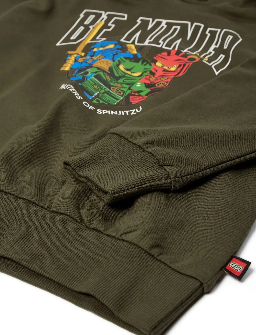 LEGO kidswear - LWSAKU 601 - HOODED SWEATSHIRT - sweatshirts - dark olive - 2