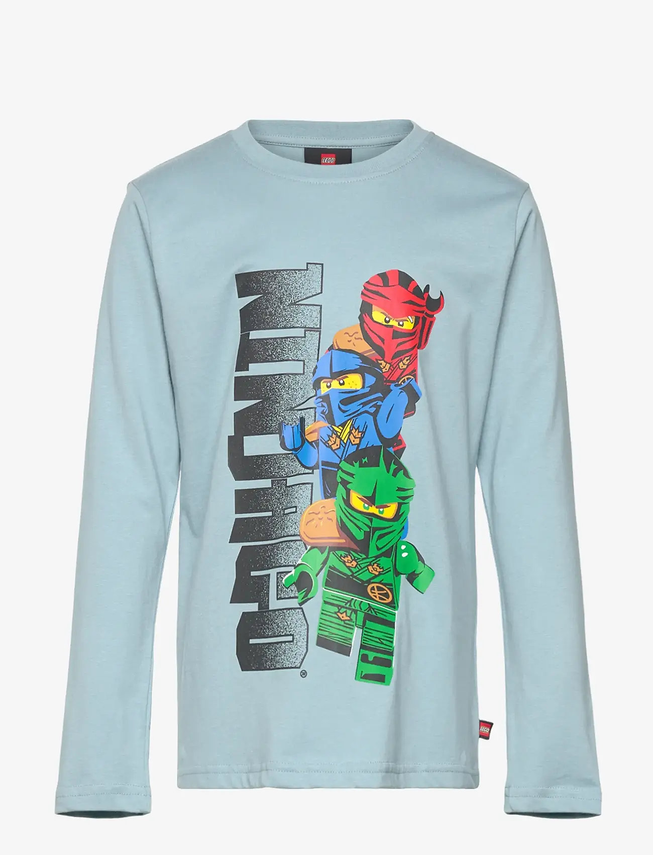 LEGO kidswear - LWTAFFY 603 - T-SHIRT L/S - langærmede t-shirts - light dusty blue - 0