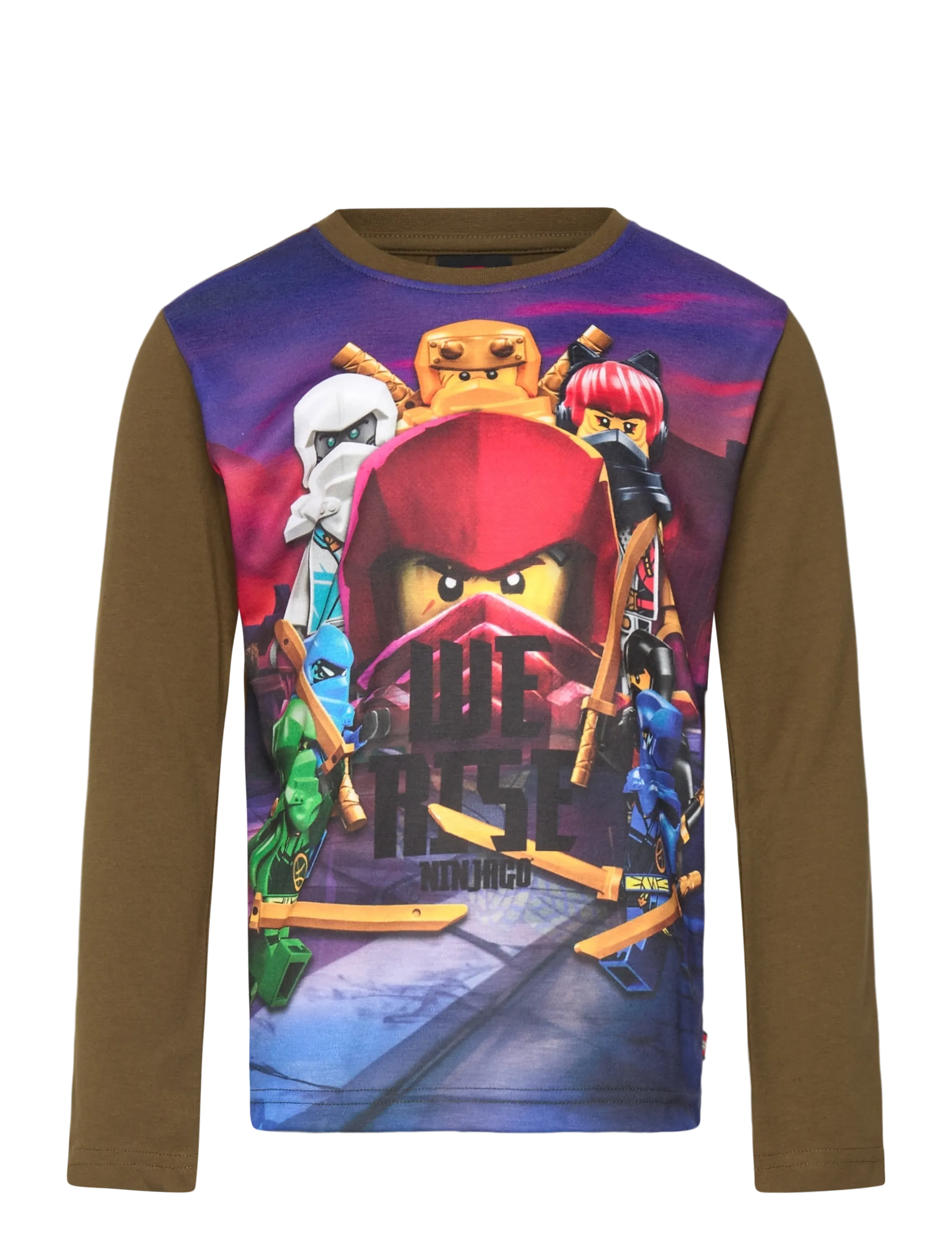 LEGO KinderWEAR Lwtaffy 613 - T-Shirt L/S Braun - 122 - Kinder