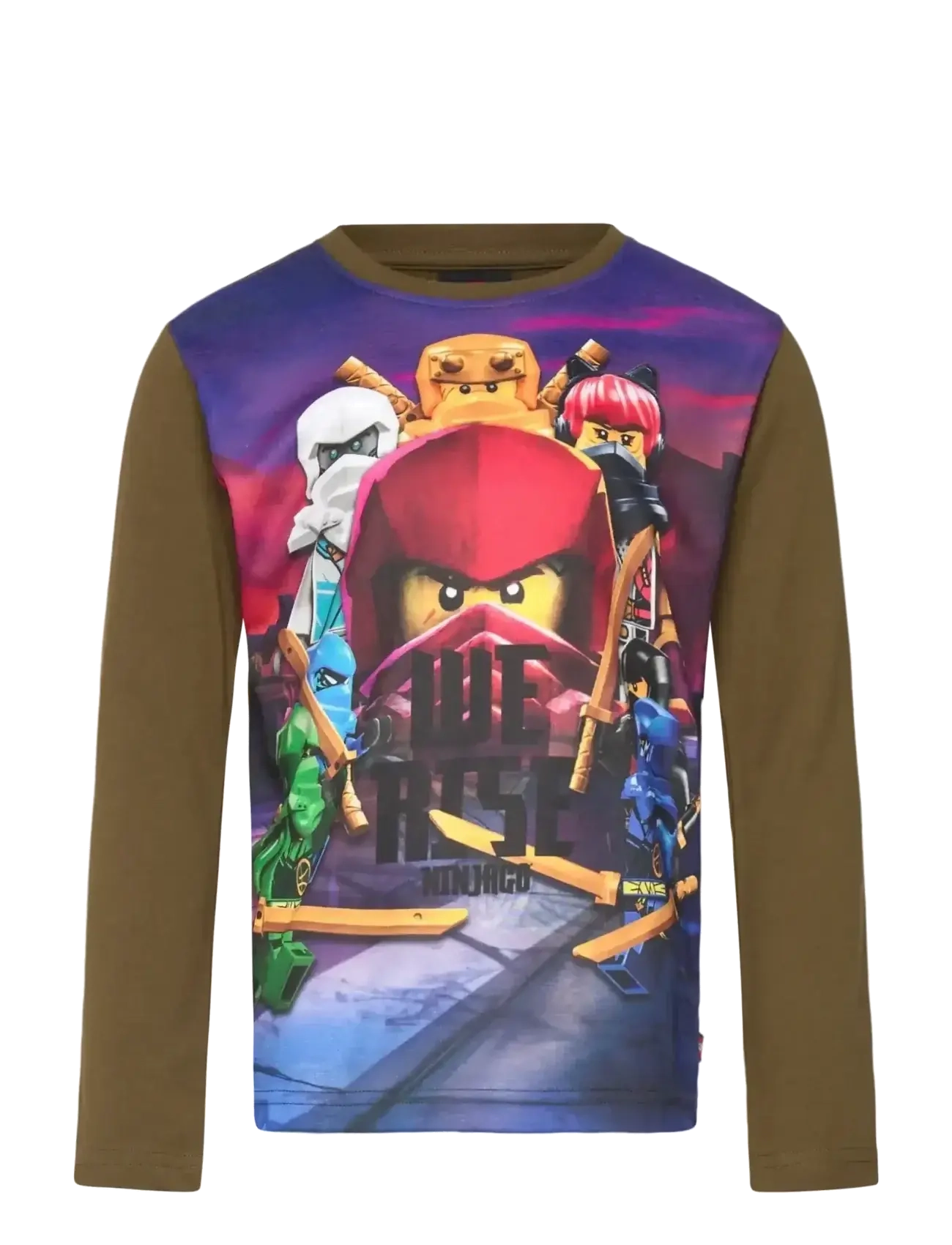 LEGO KinderWEAR Lwtaffy 613 - T-Shirt L/S Khaki - 146 - Kinder