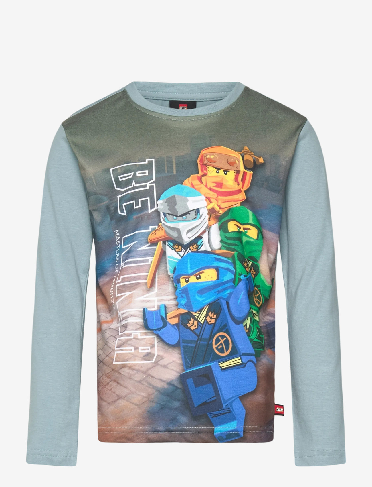 LEGO kidswear - LWTAFFY 608 - T-SHIRT L/S - langærmede t-shirts - light dusty blue - 0