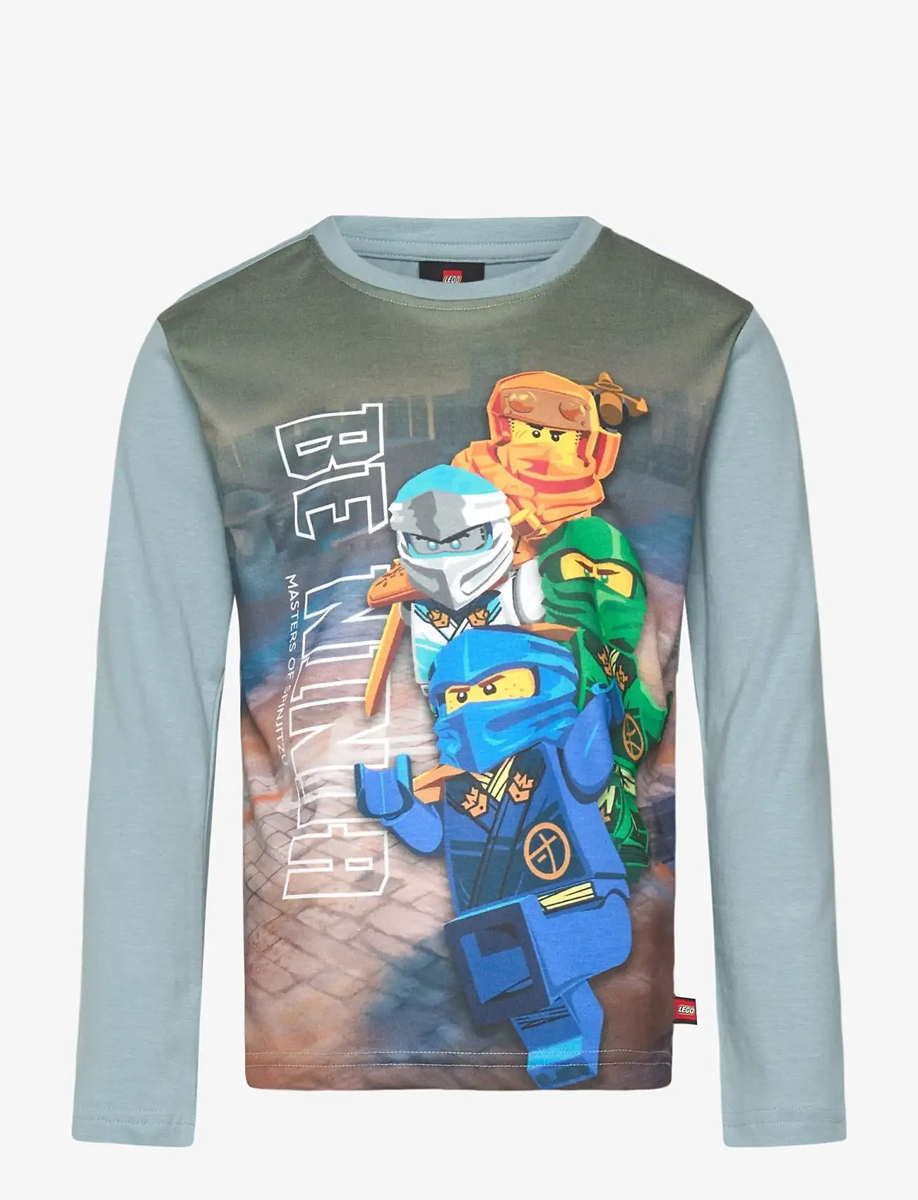 LEGO kidswear - LWTAFFY 608 - T-SHIRT L/S - langærmede t-shirts - light dusty blue - 0