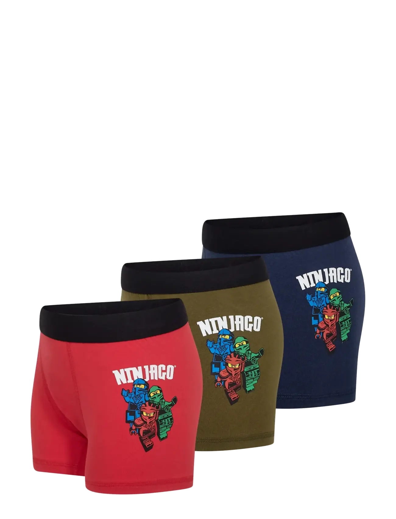LEGO KinderWEAR Lwagan 601 - 3-Pack Boxershorts Navy - 110-116 - Kinder