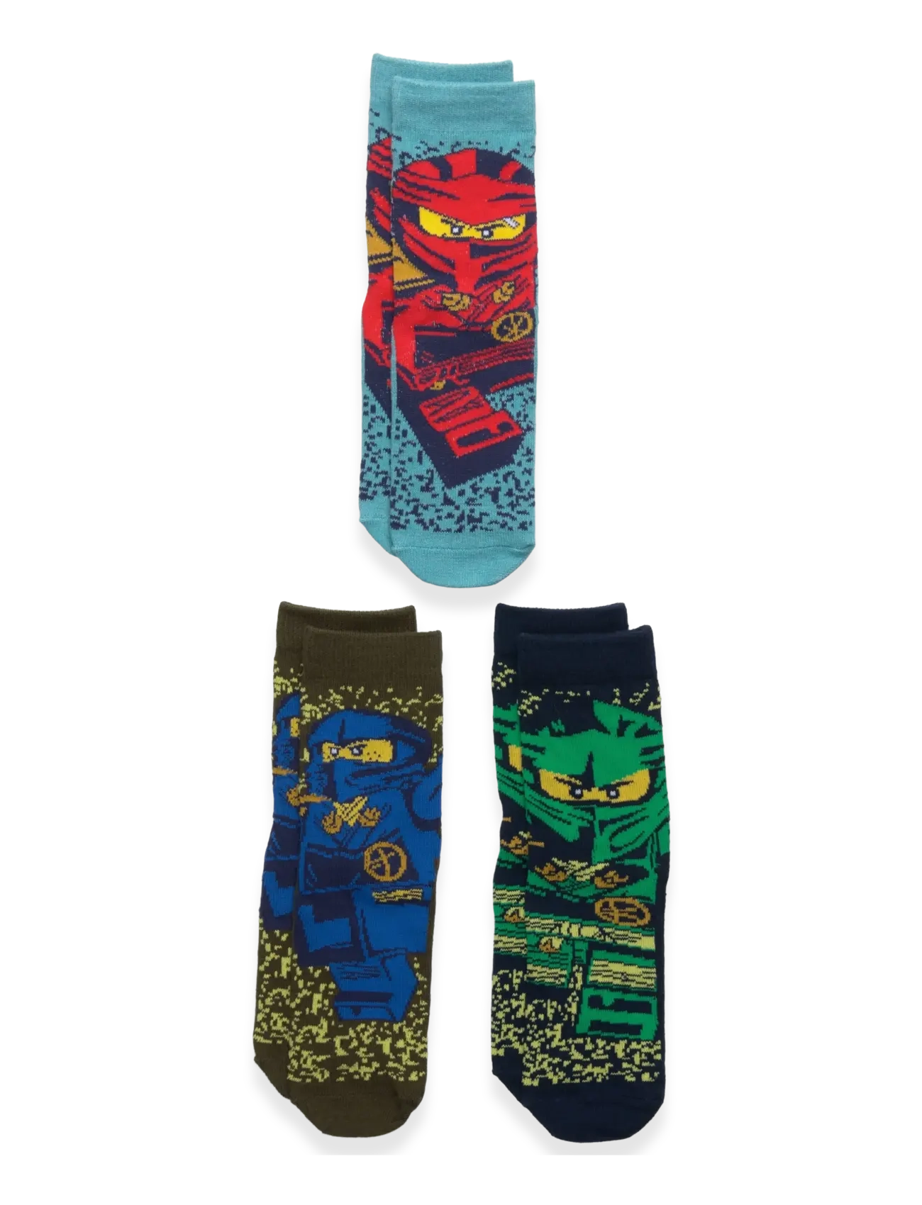 LEGO kidswear LWAGAN 605 - 3-PACK SOCKS - Strømper - DARK NAVY / multi