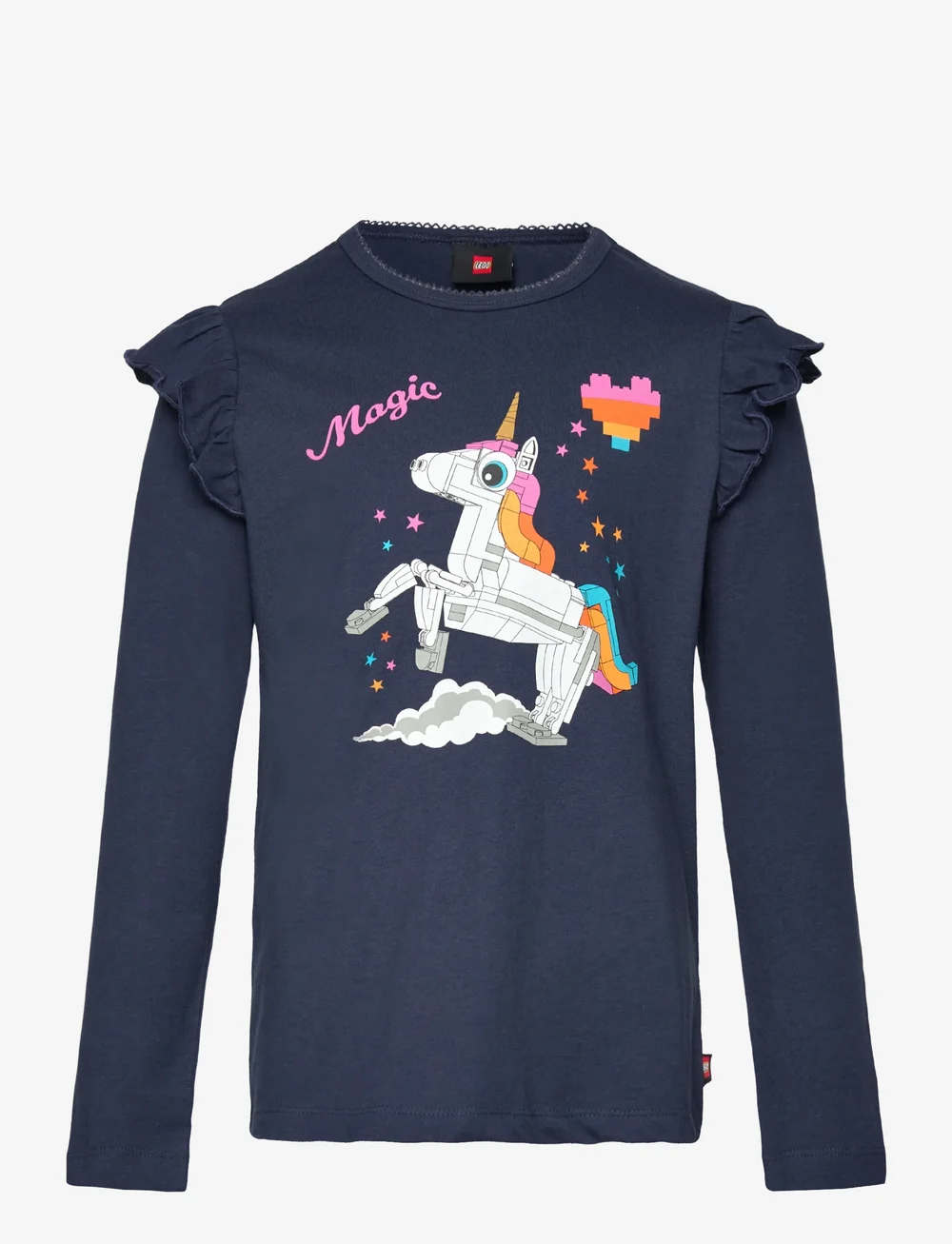 LEGO kidswear - LWTAJA 700 - T-SHIRT L/S - langærmede t-shirts - dark navy - 0