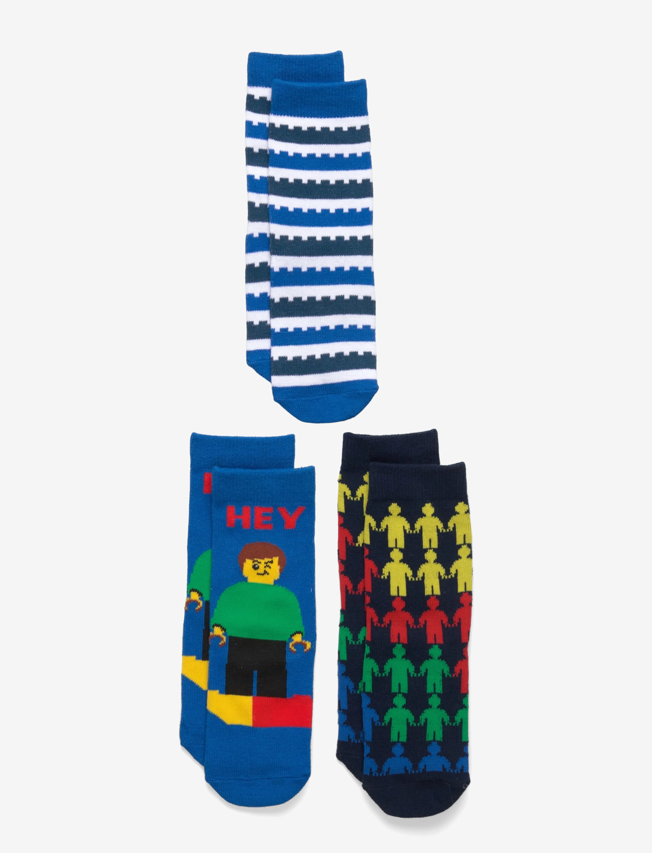 LEGO kidswear - LWAGAN 700 - 3-PACK SOCKS - strømper - dark navy - 0