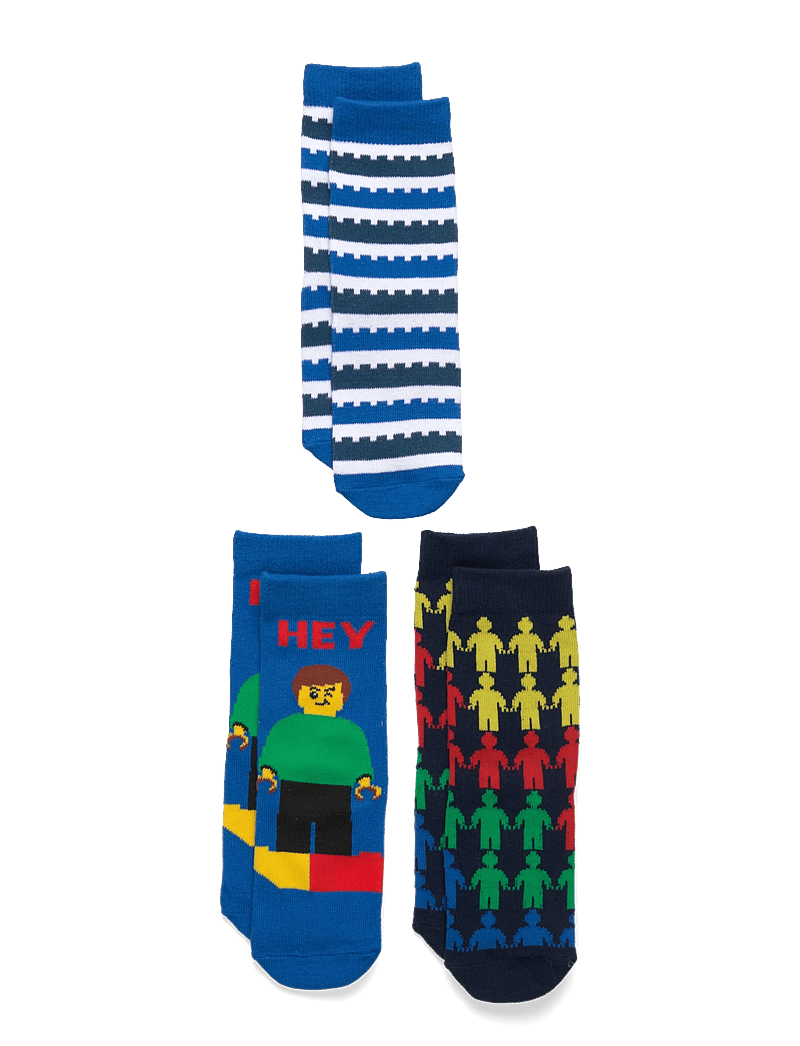 LEGO kidswear - LWAGAN 700 - 3-PACK SOCKS - strümpfe - dark navy - 0