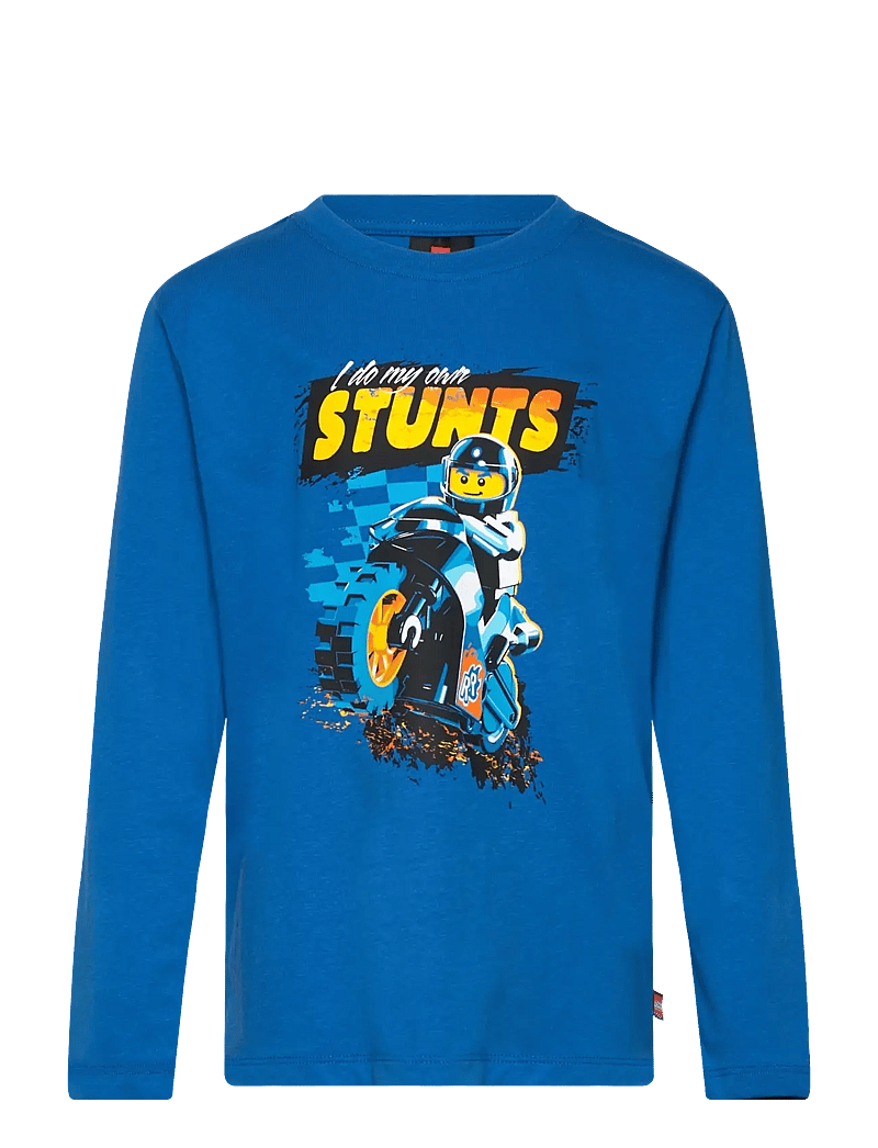 LEGO kidswear - LWTAFFY 615 - T-SHIRT L/S - langärmelig - blue - 0