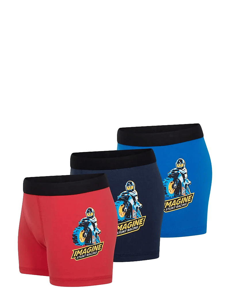 LEGO kidswear - LWAGAN 606 - 3-PACK BOXERS - underklädesset - dark navy - 0
