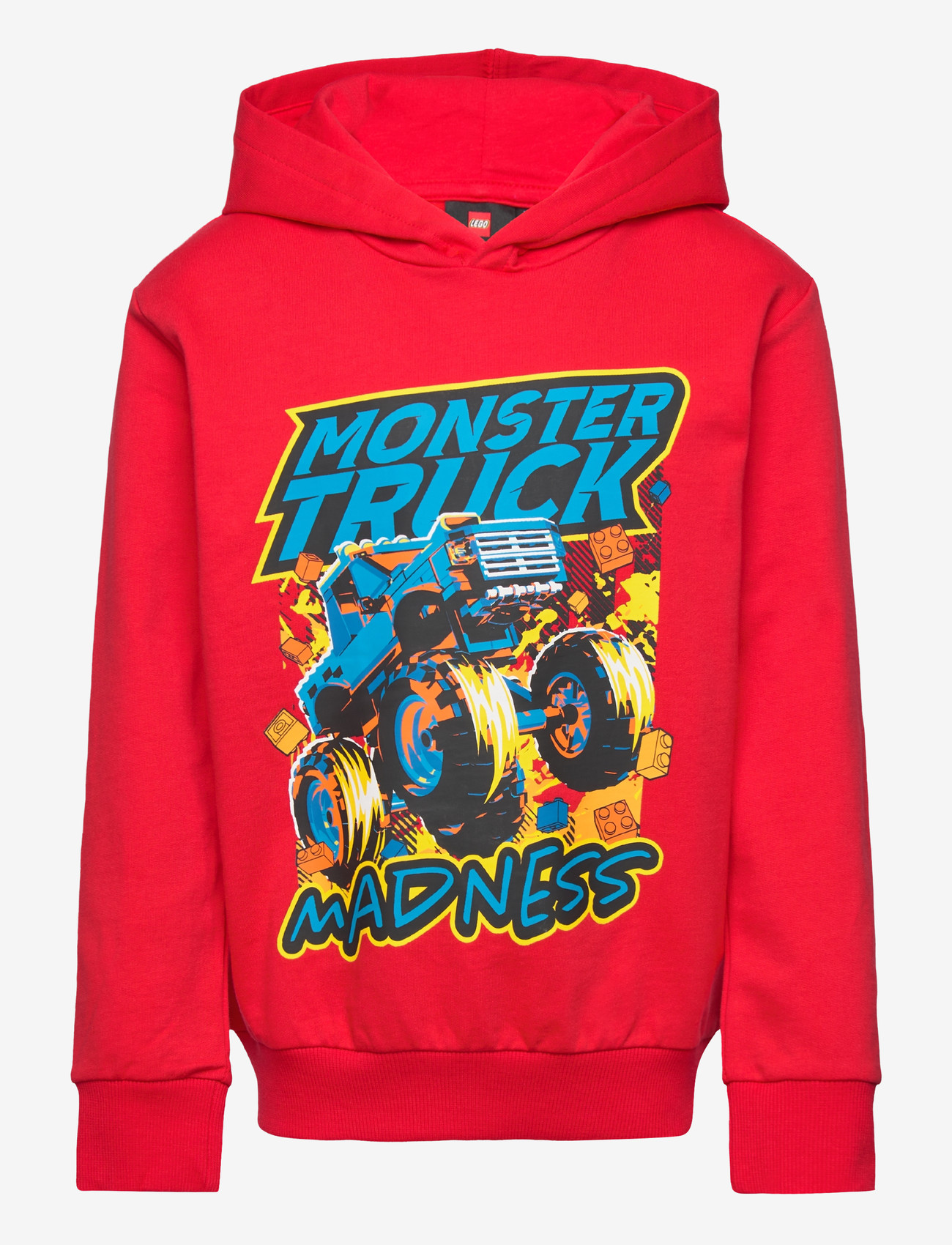 LEGO kidswear - LWSAKU 608 - HOODED SWEATSHIRT - kapuutsiga dressipluusid - red - 0