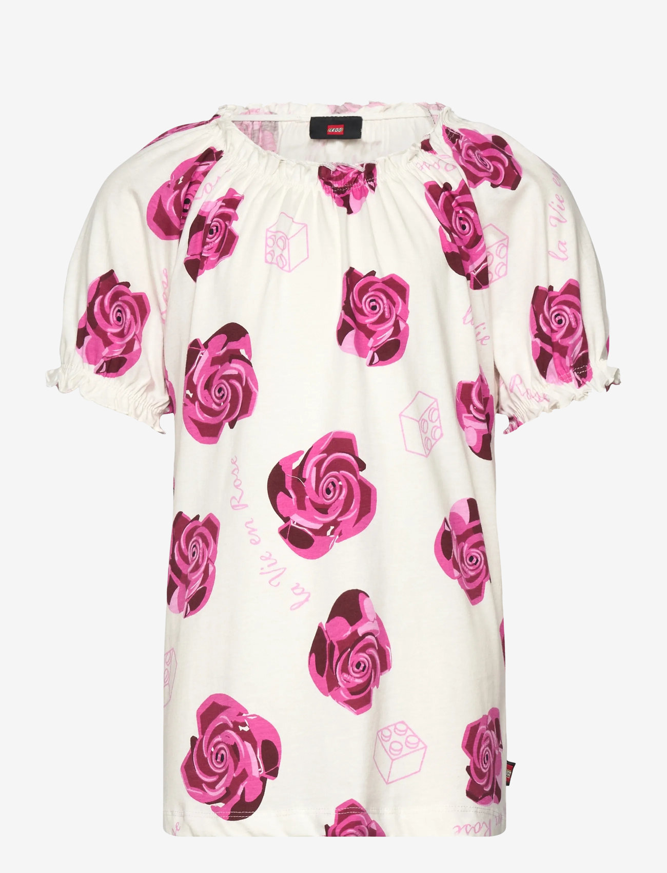 LEGO kidswear - LWTAJA 600 - T-SHIRT S/S - lyhythihaiset t-paidat - off white - 0