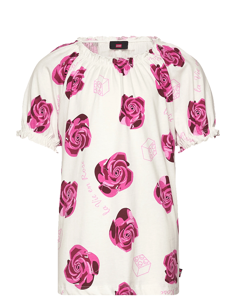 LEGO kidswear - LWTAJA 600 - T-SHIRT S/S - lyhythihaiset t-paidat - off white - 0