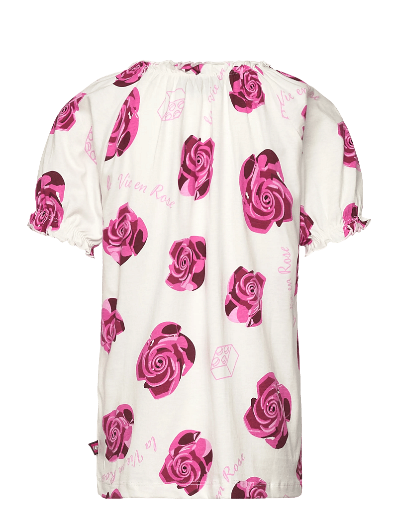 LEGO kidswear - LWTAJA 600 - T-SHIRT S/S - lyhythihaiset t-paidat - off white - 1