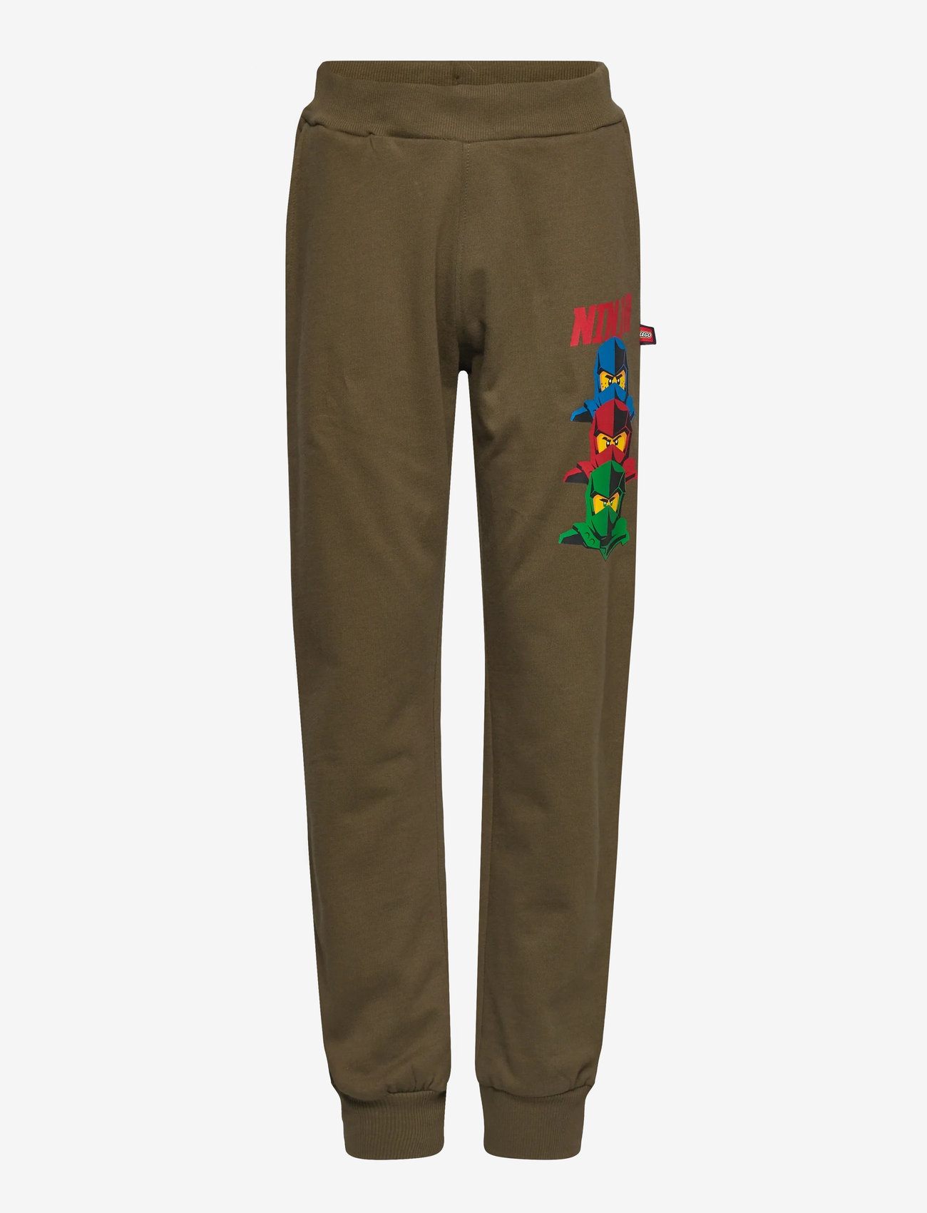 LEGO kidswear - LWPASI 700 - SWEATPANTS - mjukisbyxor - dark olive - 0